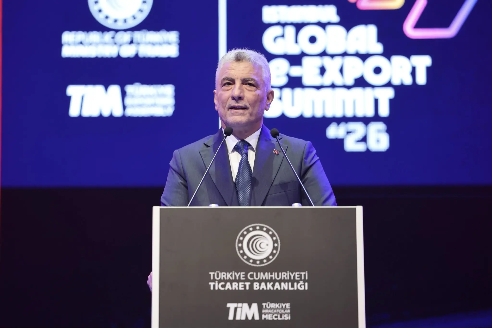 İstanbul'da Global E-İhracat Zirvesi Açıldı