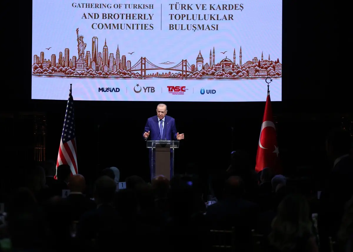 Cumhurbaşkanı Erdoğan, New York'ta buluşmaya katıldı