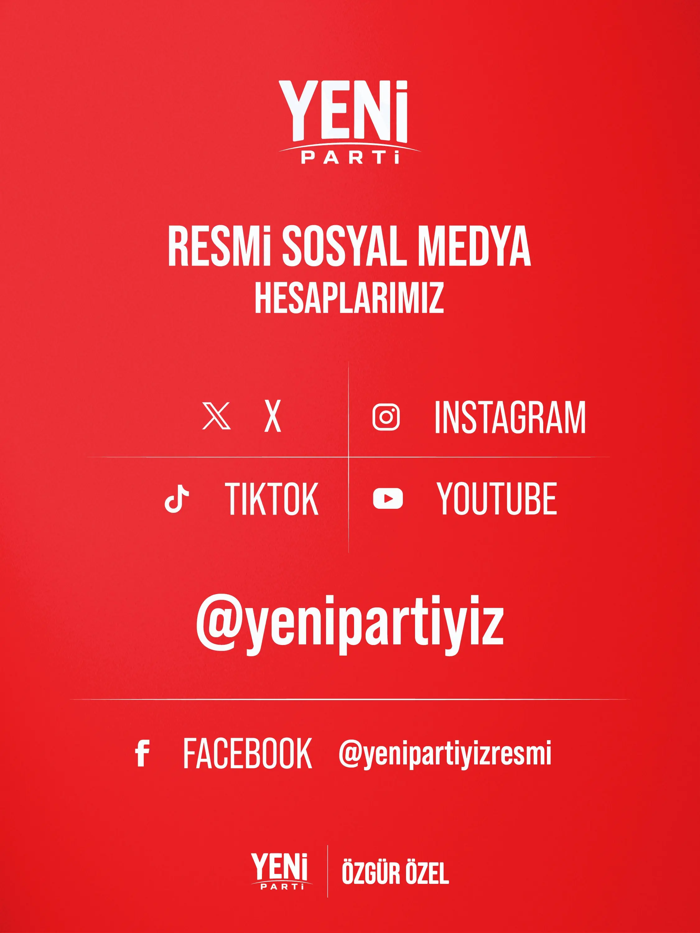 YENİ Parti, geleceği birlikte inşa ediyor