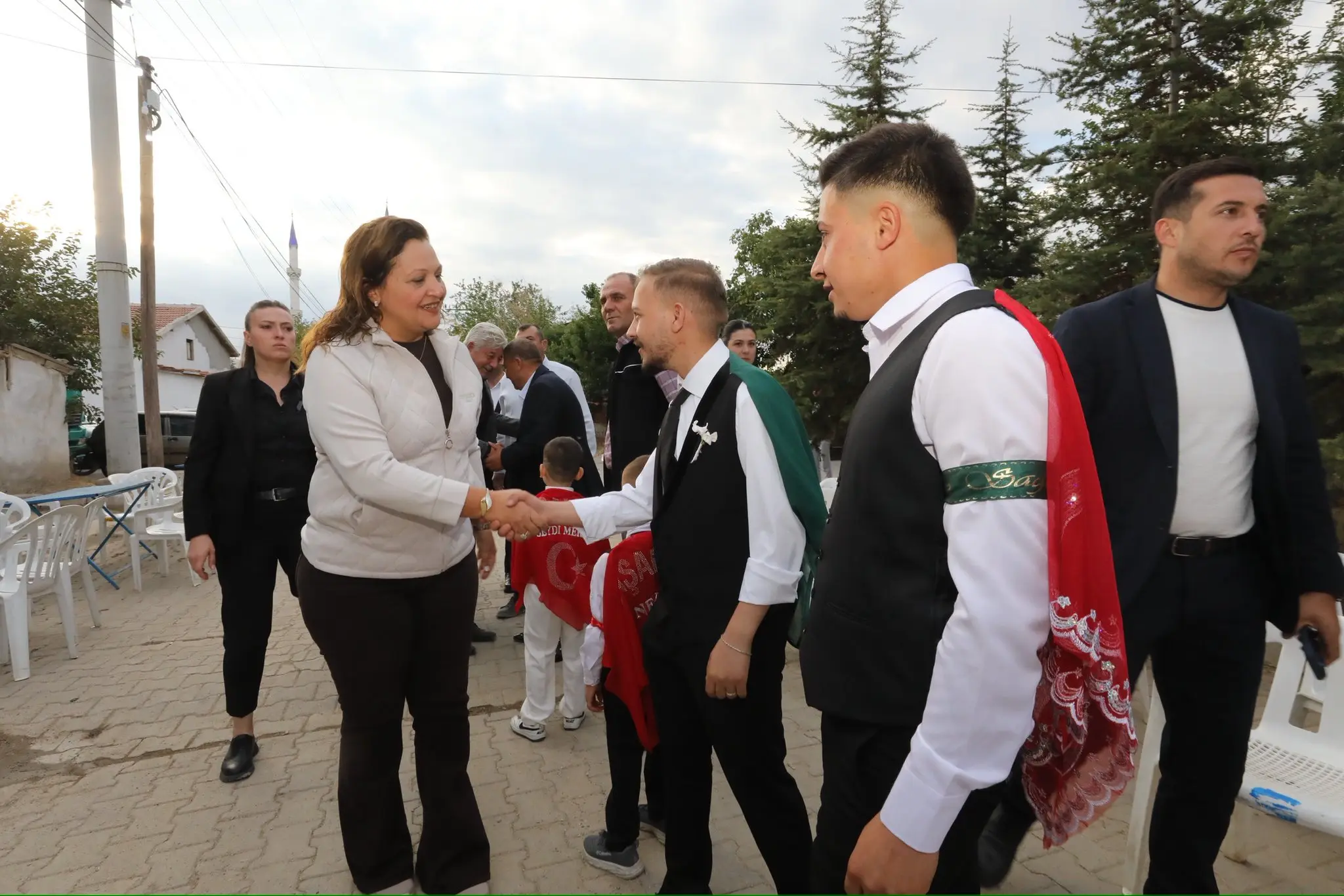 Büşra ve İbrahim Türkan'ın düğün töreni gerçekleşti