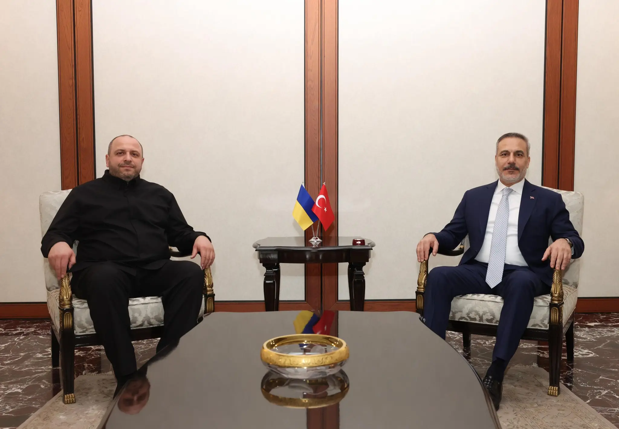 Hakan Fidan, Ukrayna Ulusal Güvenlik Sekreteri ile görüştü