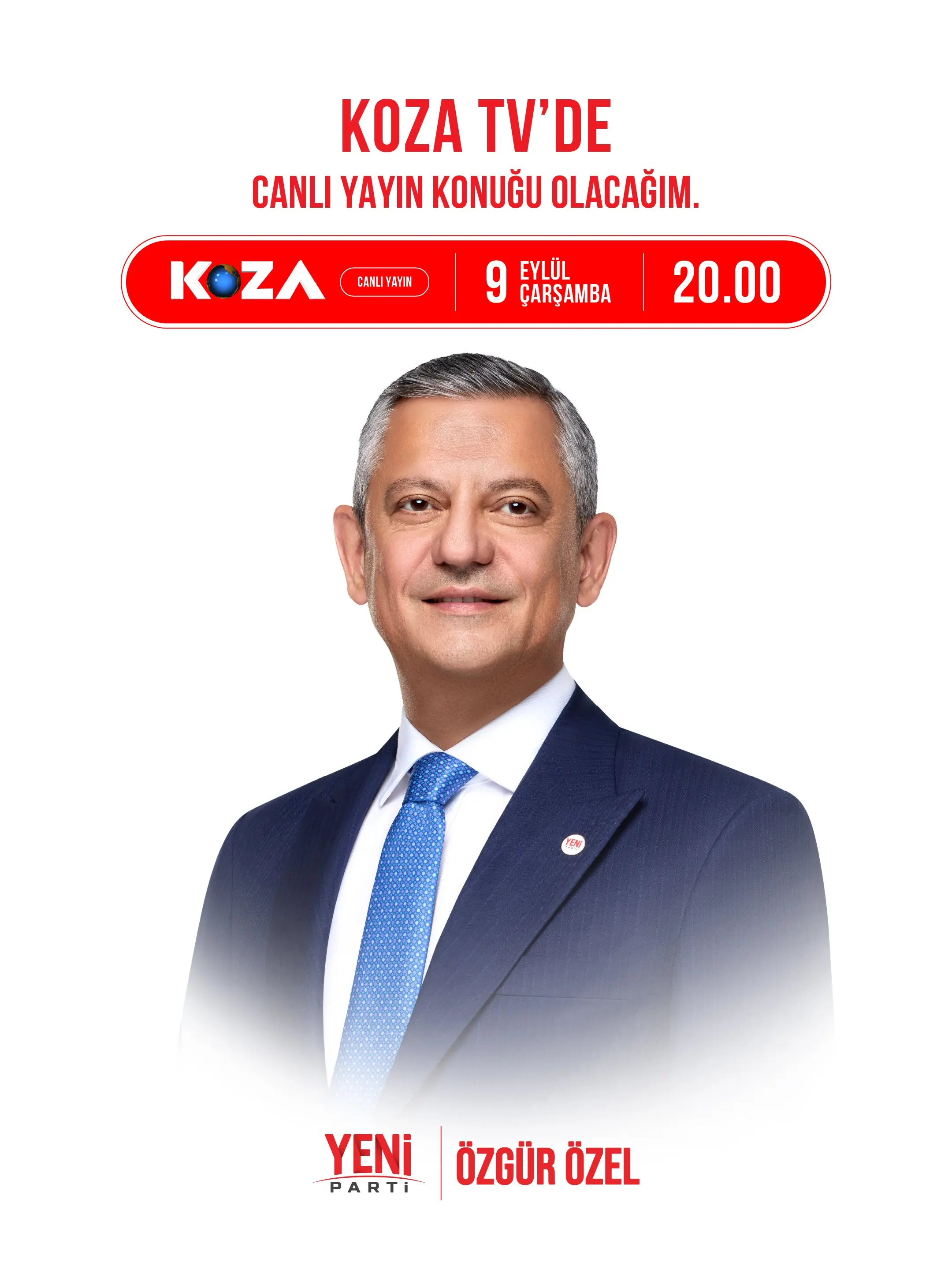 Gündem Özel programında canlı yayın konuğu olacak