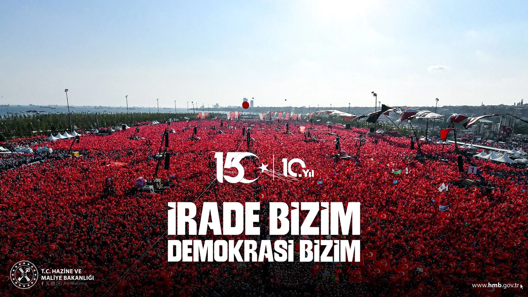 15 Temmuz'da şehitler anıldı, gazilere teşekkür