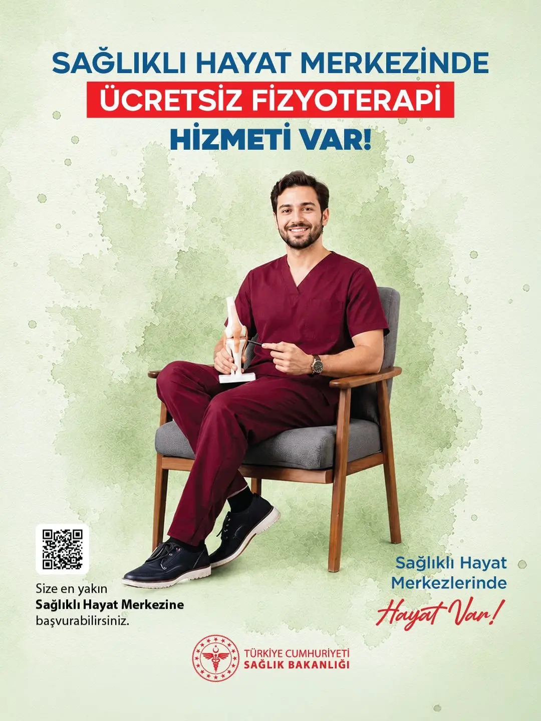 Sağlıklı Hayat Merkezinde Ücretsiz Fizyoterapi Hizmeti