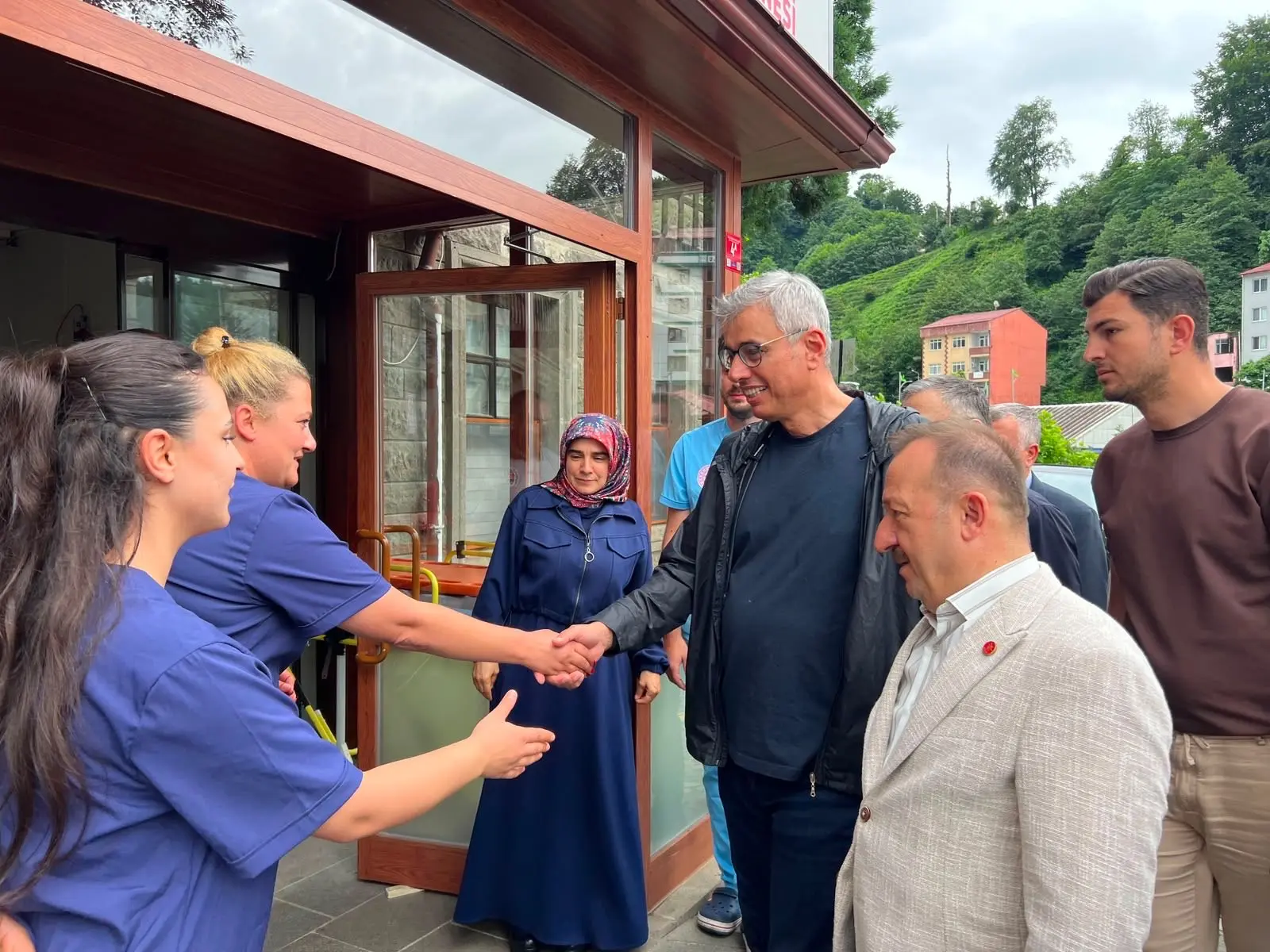 Rize Kalkandere Hastanesi'nde hizmet incelemesi yapıldı