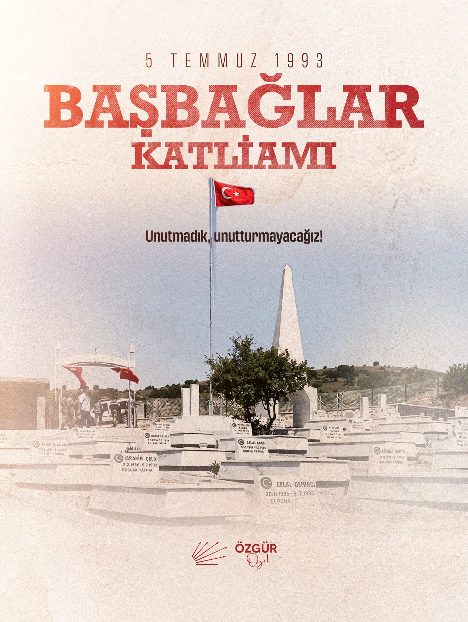 Başbağlar'da 33 şehit anıldı