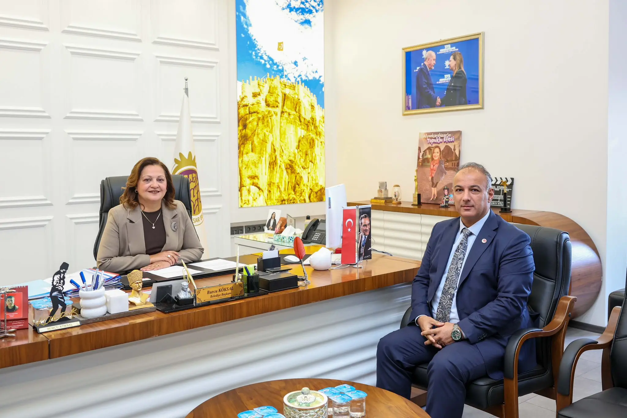 Yeni Çevre Müdürü ile görüşme gerçekleştirildi