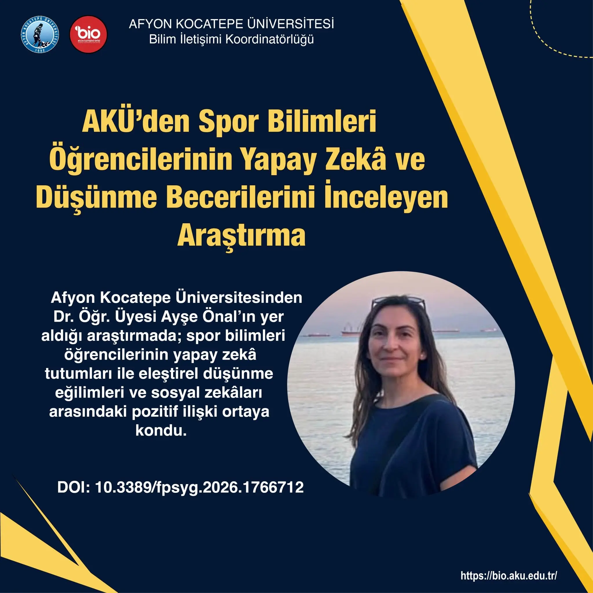 Spor Bilimleri Öğrencileri Üzerine Araştırma