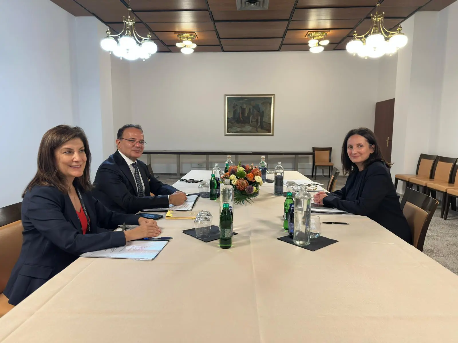 Bozay ve Požar, Bled Forum'da bir araya geldi
