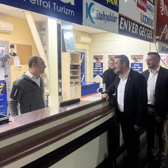 İl Başkanından Veda Ziyareti