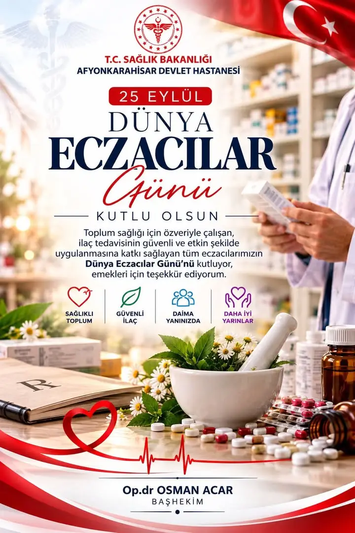 Dünya Eczacılar Günü kutlandı