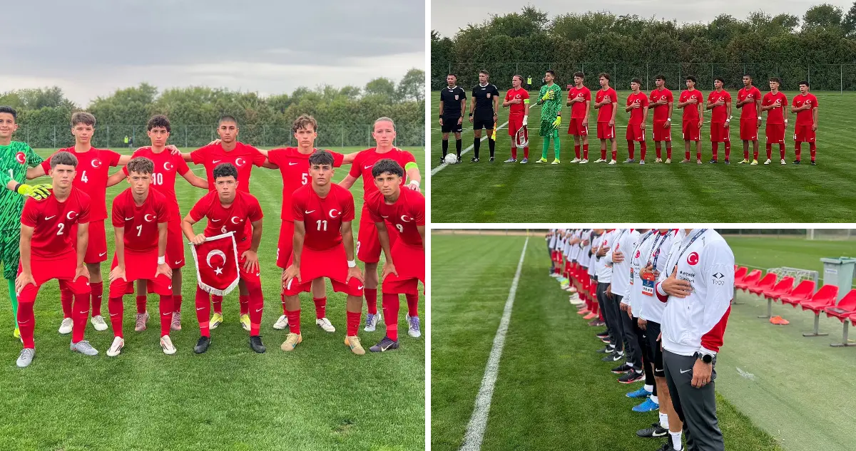 U15 Millî Takım, Kazakistan'ı 2-0 mağlup etti
