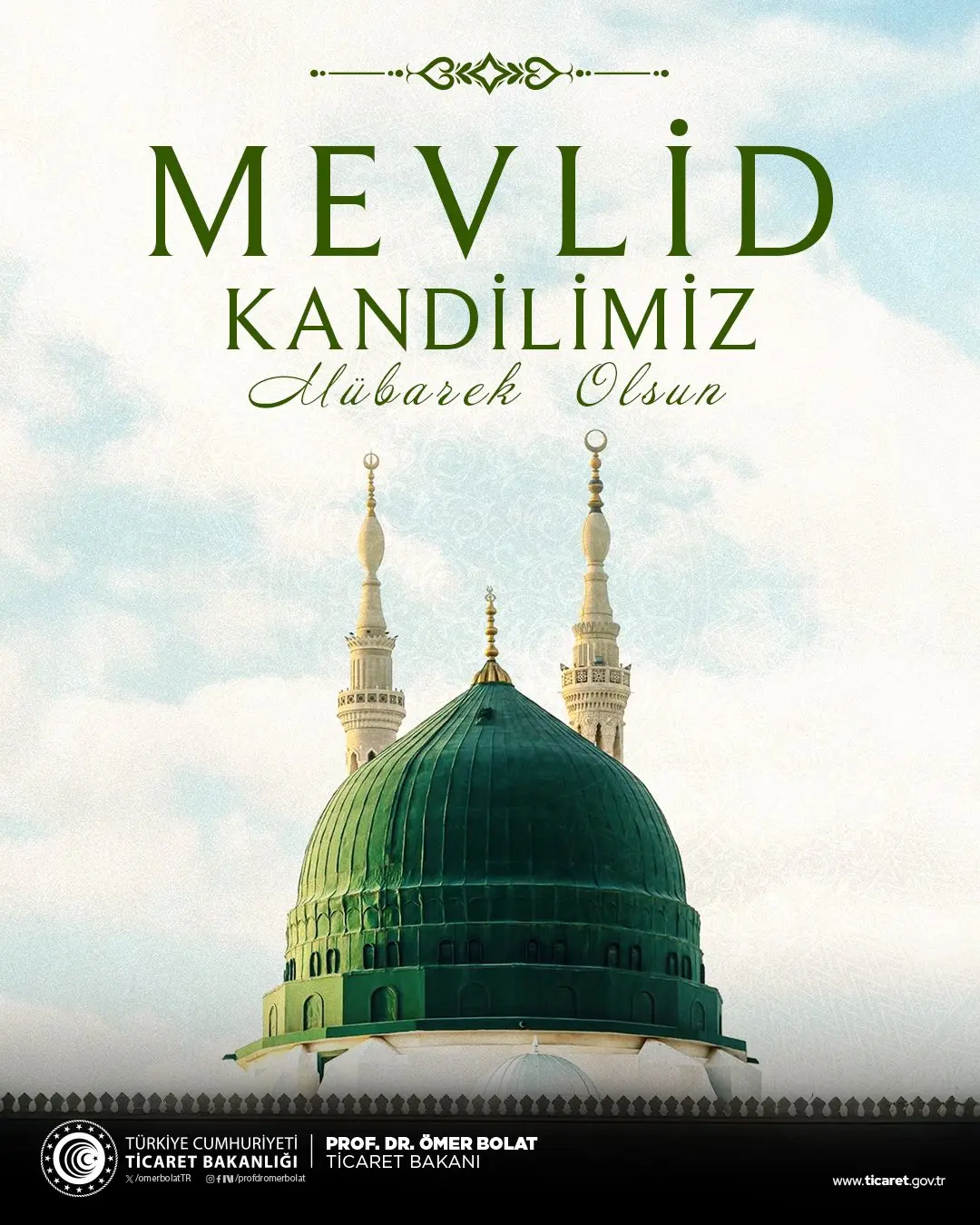 Mevlid Kandili'nde birlik ve dua mesajı