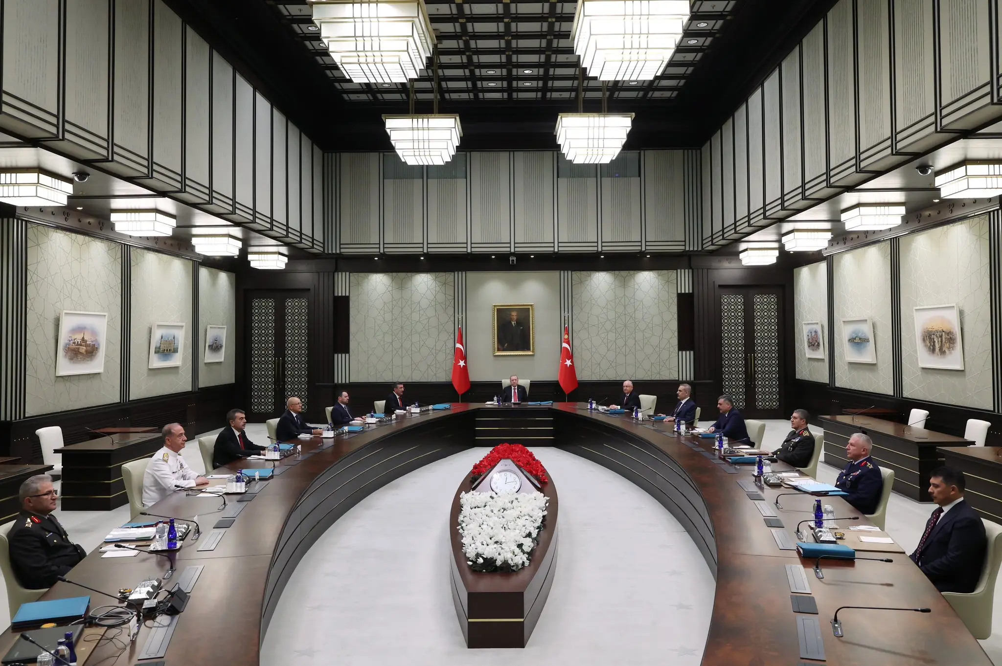 Yüksek Askerî Şûra, Erdoğan'ın başkanlığında toplandı
