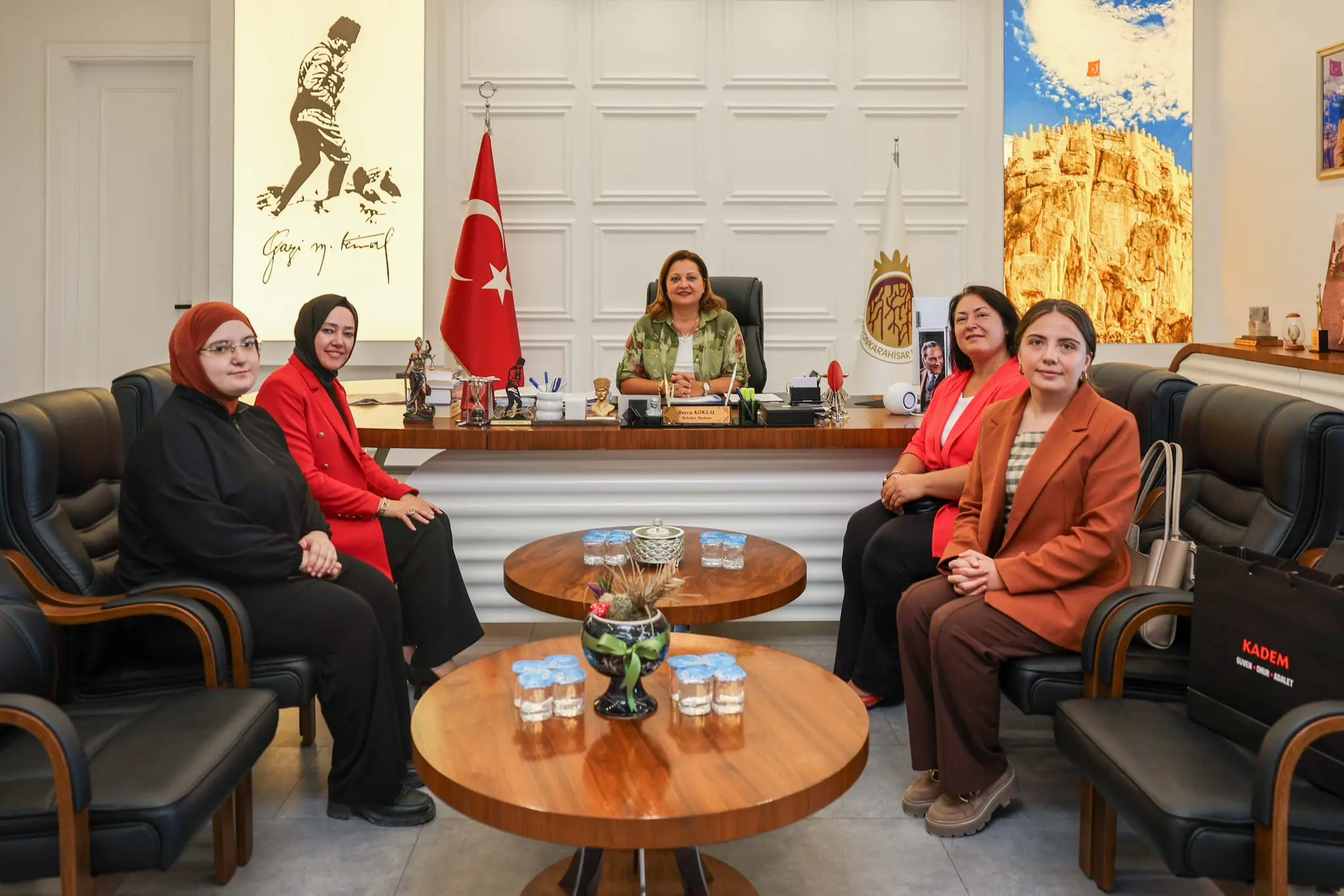 KADEM Afyonkarahisar'da Görüş Alışverişi Gerçekleştirdi