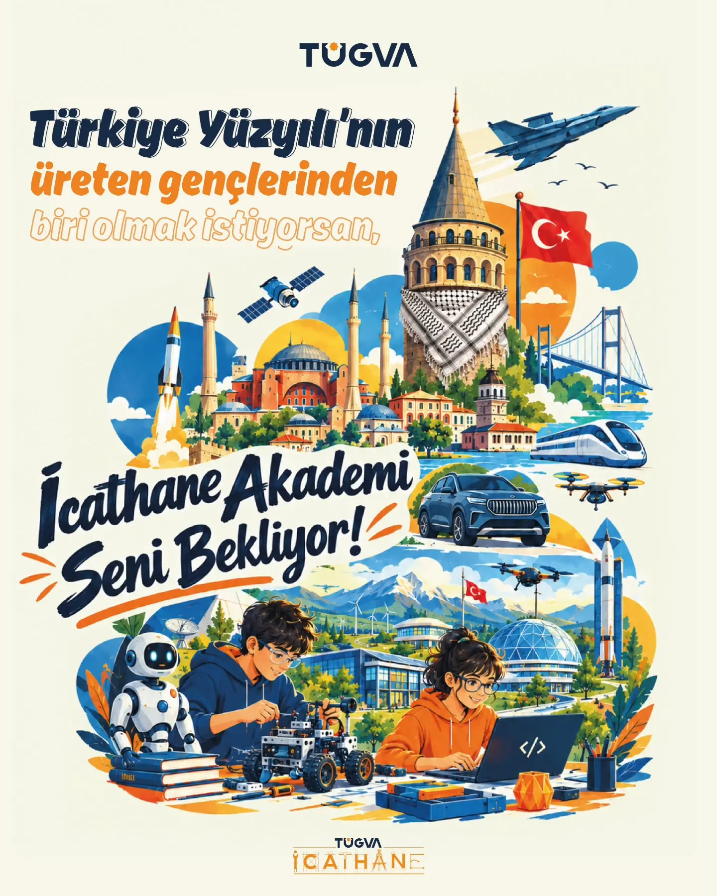 Gençlere İcathane Akademi Daveti