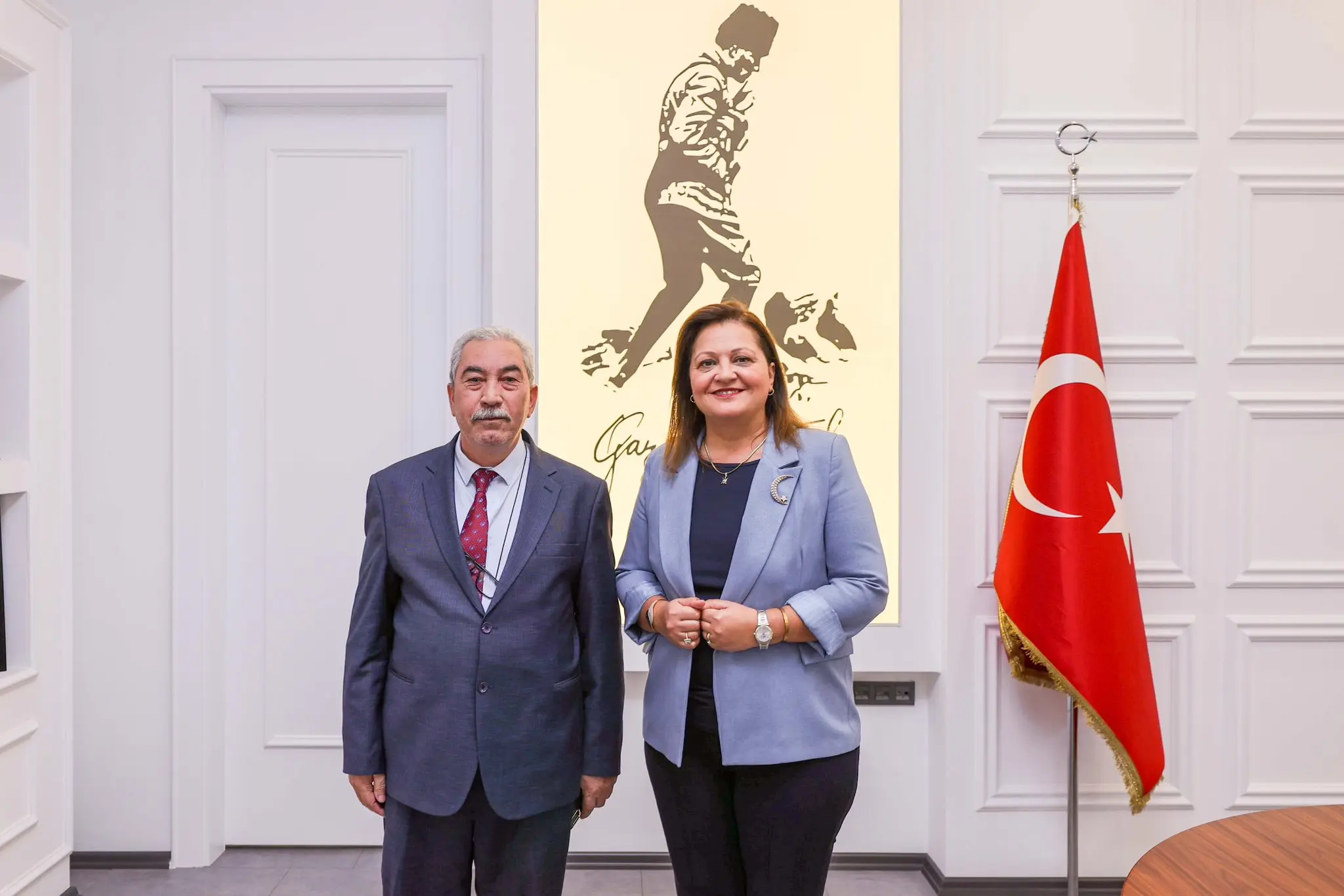 Türkiye Emekliler Derneği Başkanı ile görüşme yapıldı