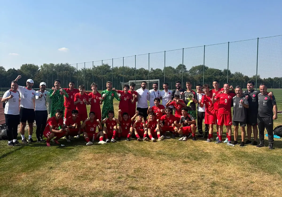 U15 Milli Takım, Rusya'yı Penaltılarla Yendi