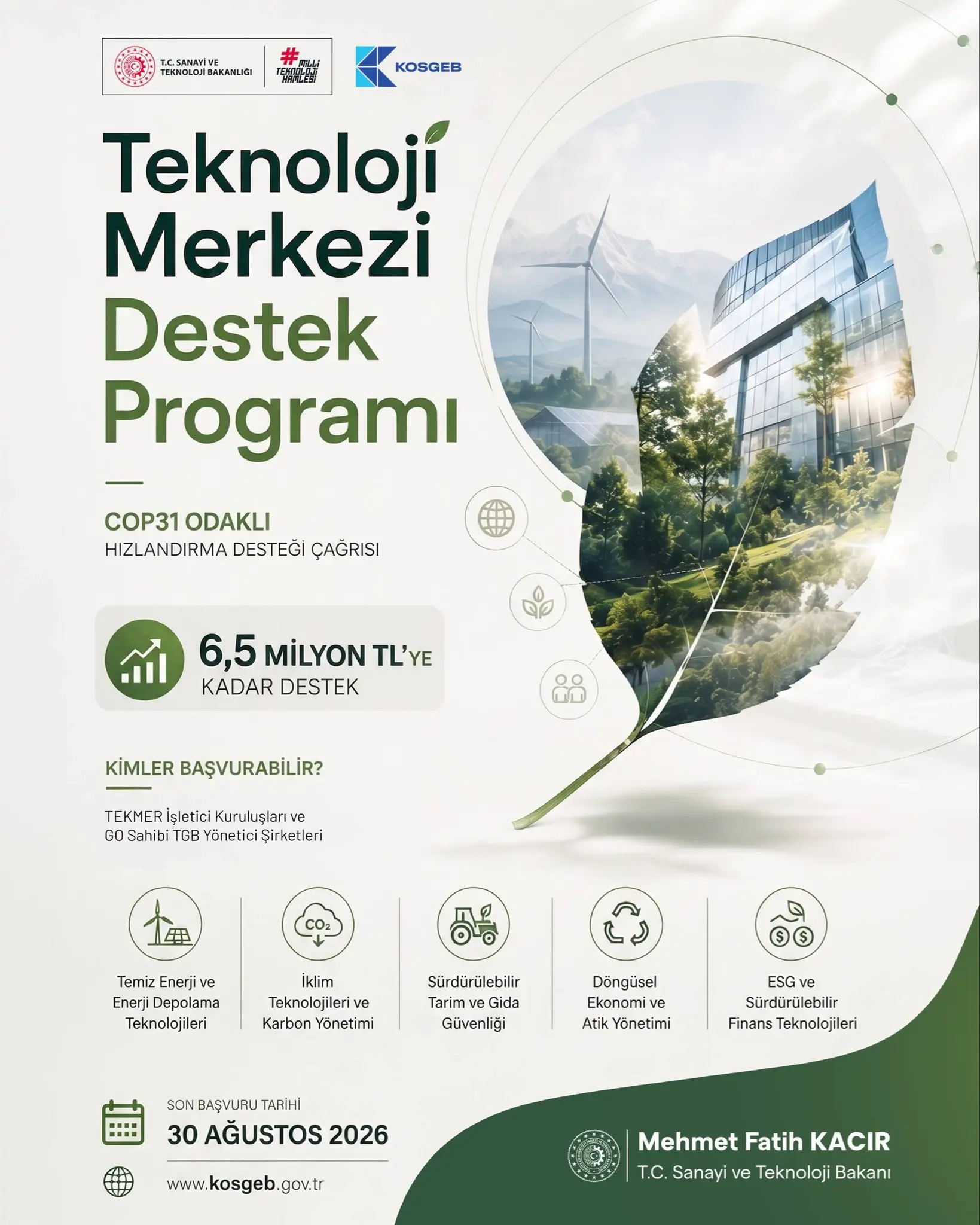 Girişimlere uluslararası büyüme desteği sağlanacak