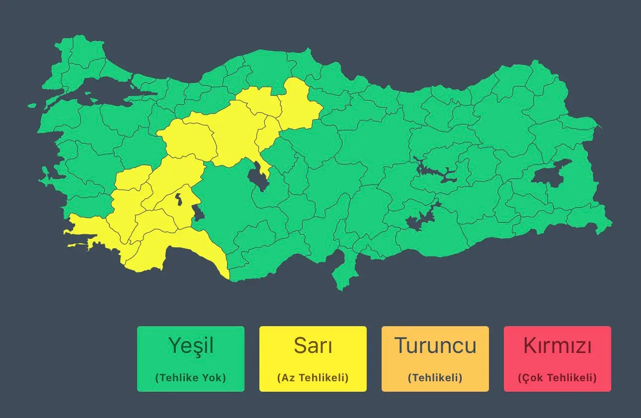 17 Eylül'de Ankara ve çevresinde yağış bekleniyor