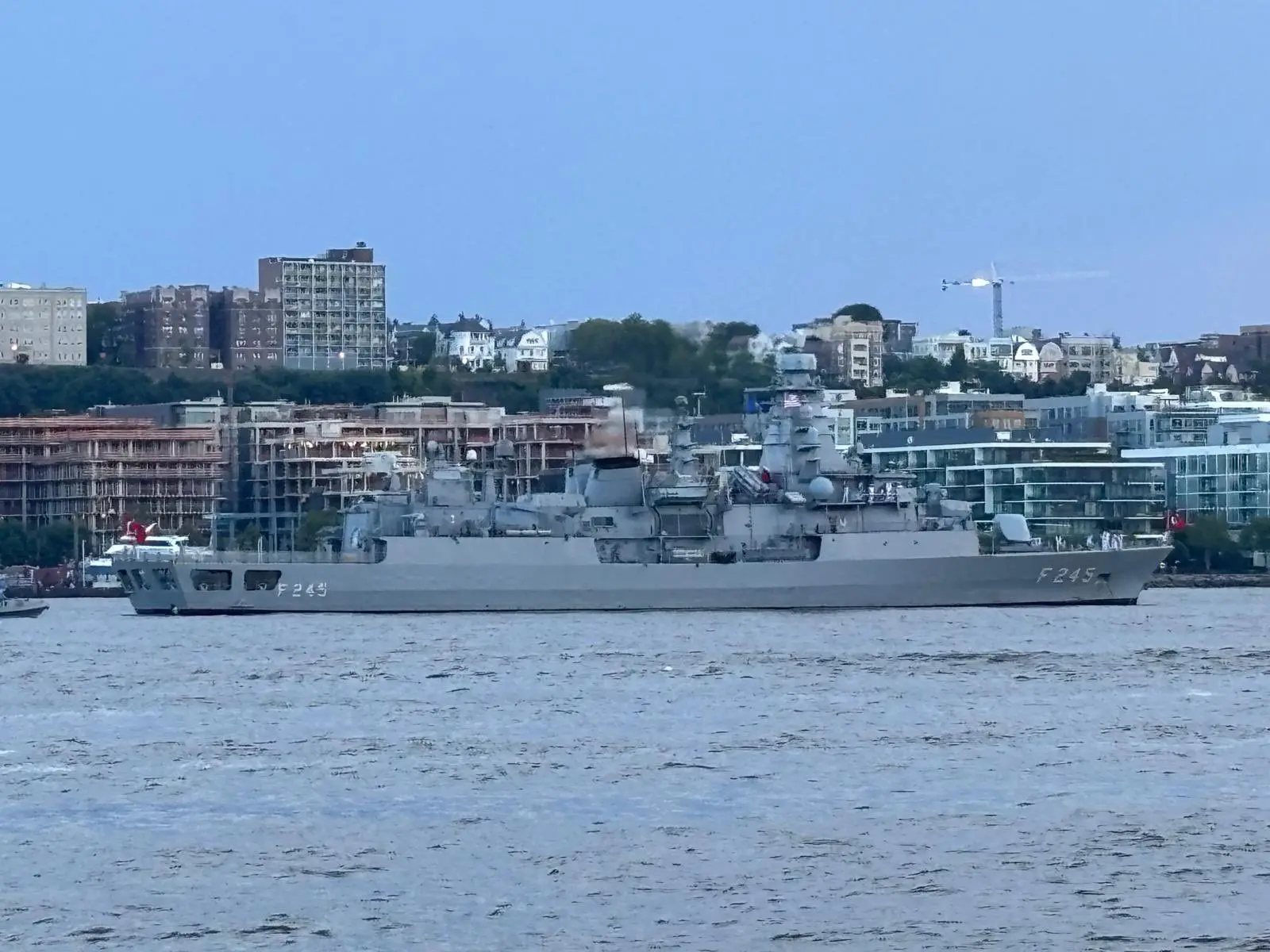 TCG Oruçreis, New York Limanı'nı Ziyaret Etti