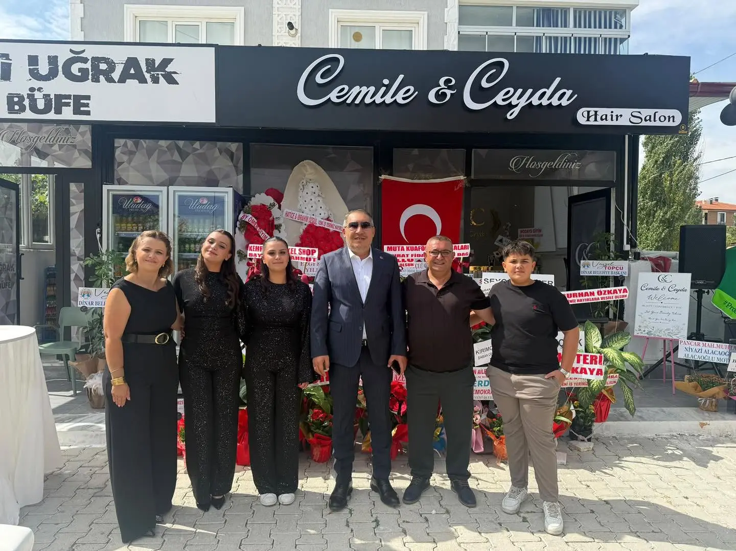 Dinar'da Yeni İşletmeler Açıldı