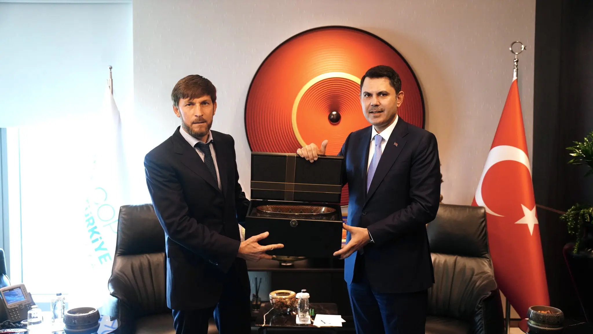 Murat Kurum, Rus İklim Temsilcisi'ni kabul etti
