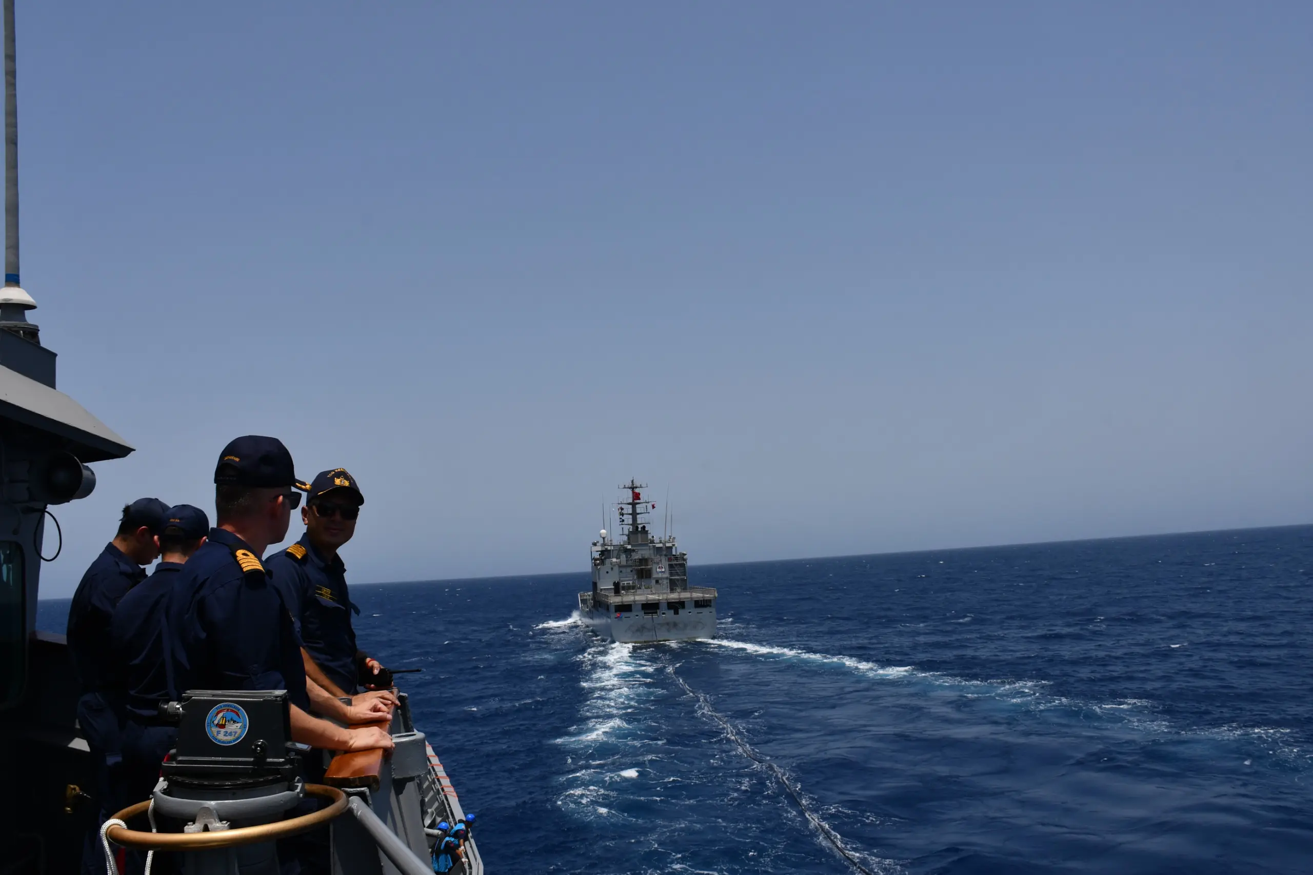 Somali Deniz Görev Grubu Kızıldeniz'de Yakıt İkmal Etti