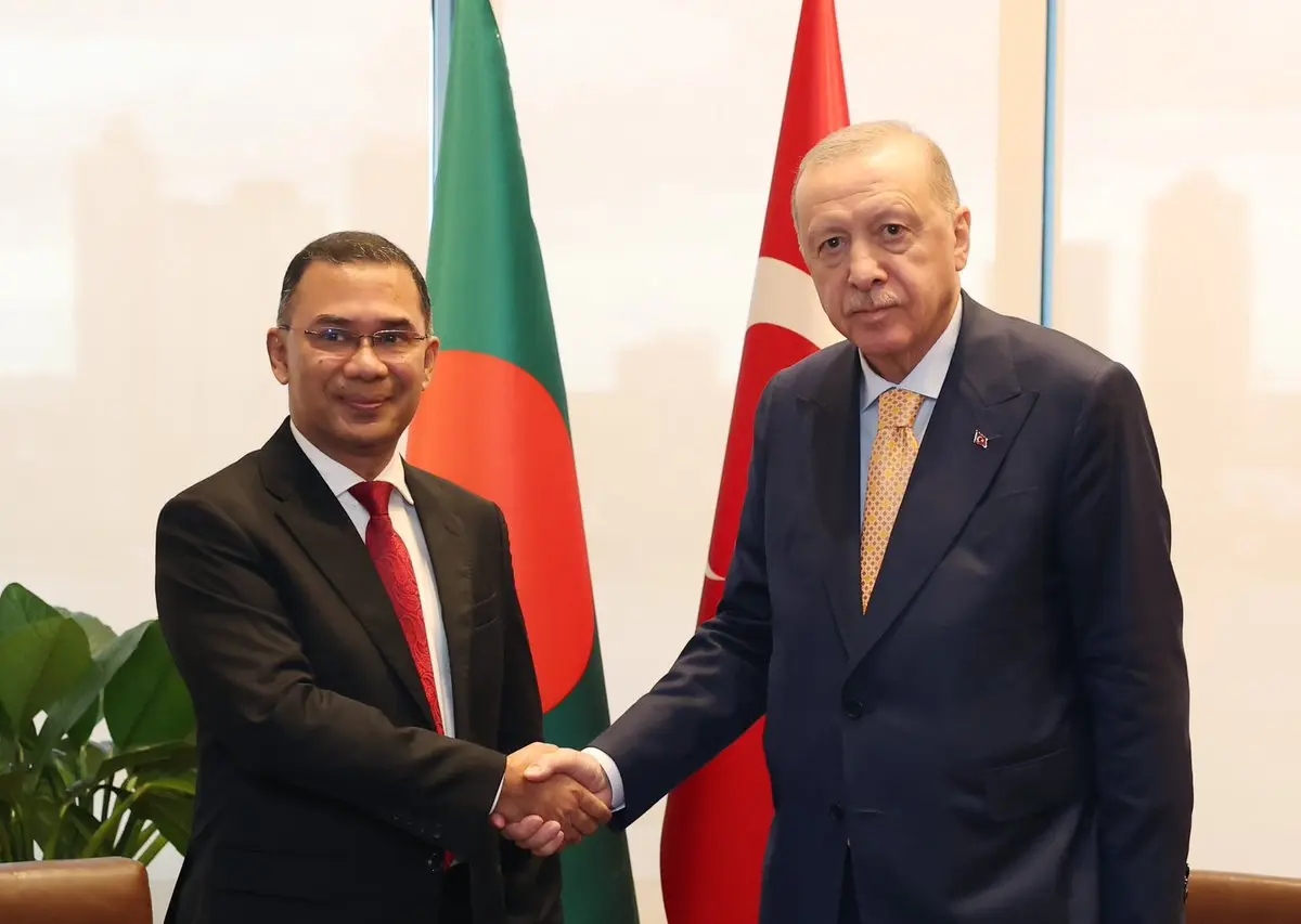 Cumhurbaşkanı Erdoğan, Bangladeş Başbakanı'nı kabul etti