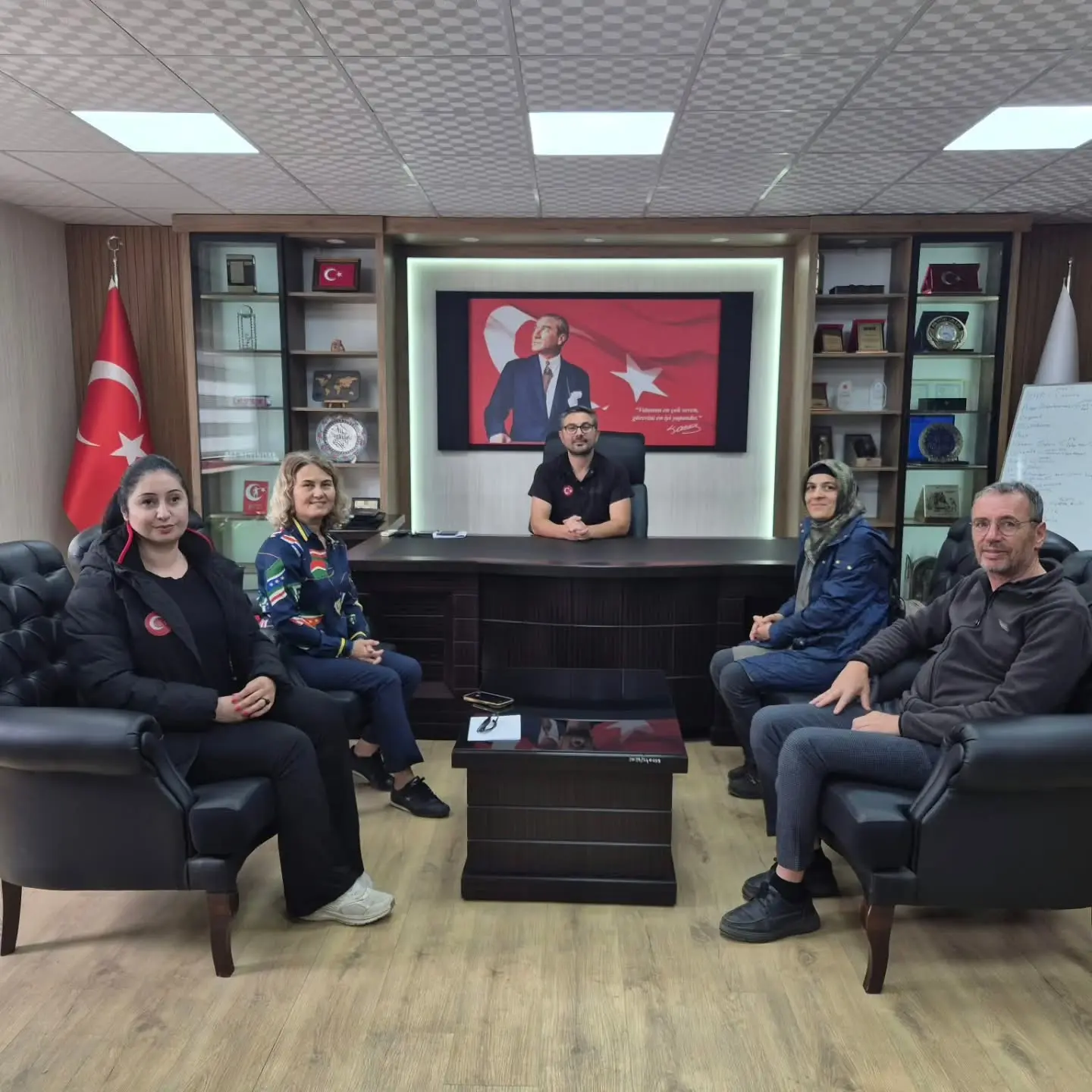 Kamuran Çalış, Ali Altındal'ı Ziyaret Etti