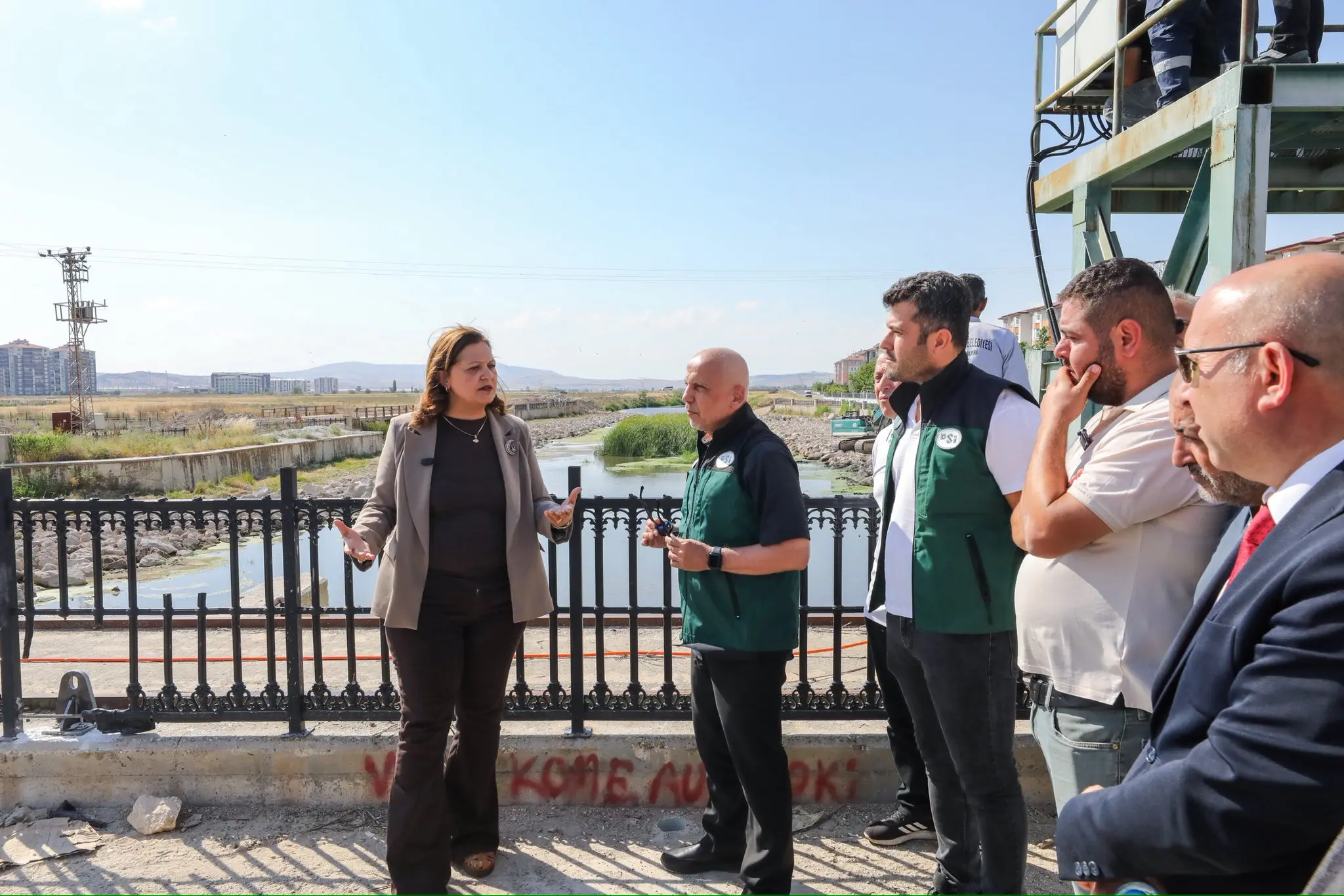 Akarçay'da Temizlik Çalışmaları Yerinde İncelendi