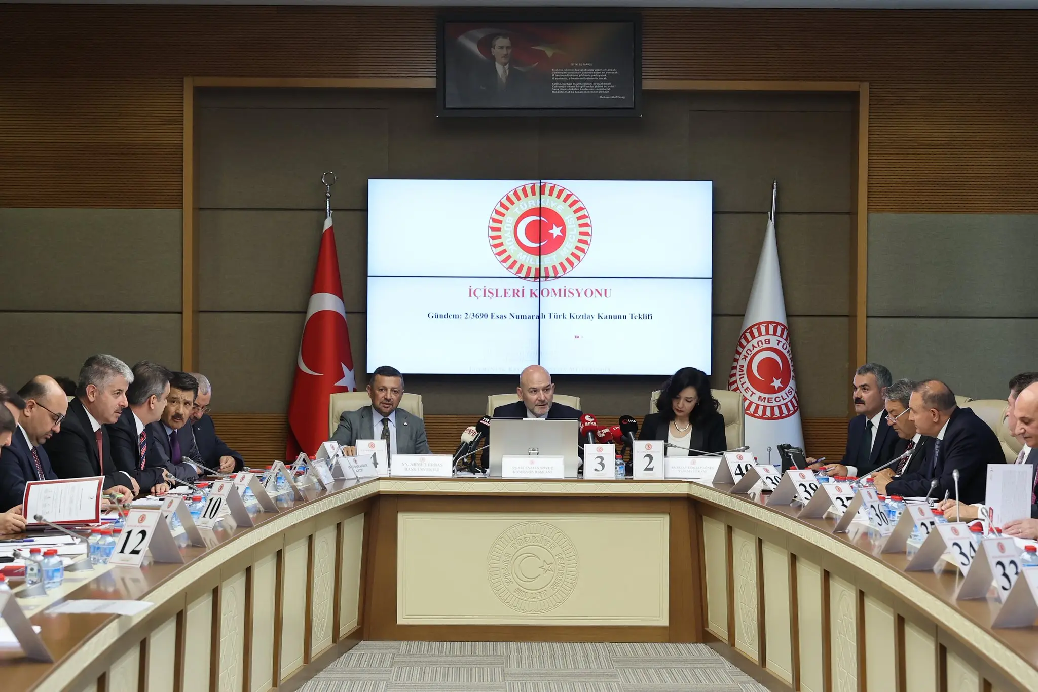 Türk Kızılay Kanunu Teklifi İçin Görüşmeler Başladı