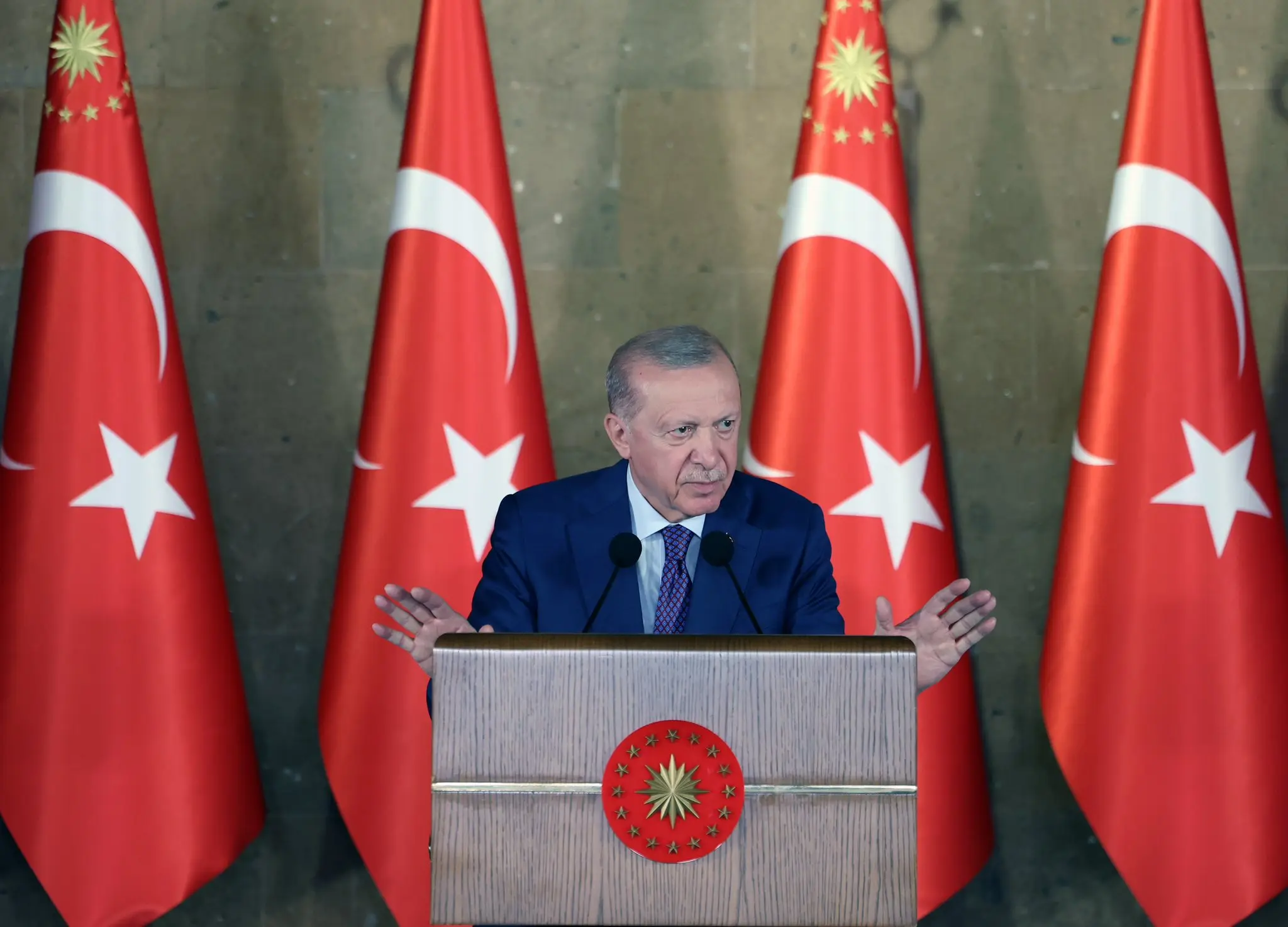 Terörsüz bir gelecek için kararlılık vurgusu