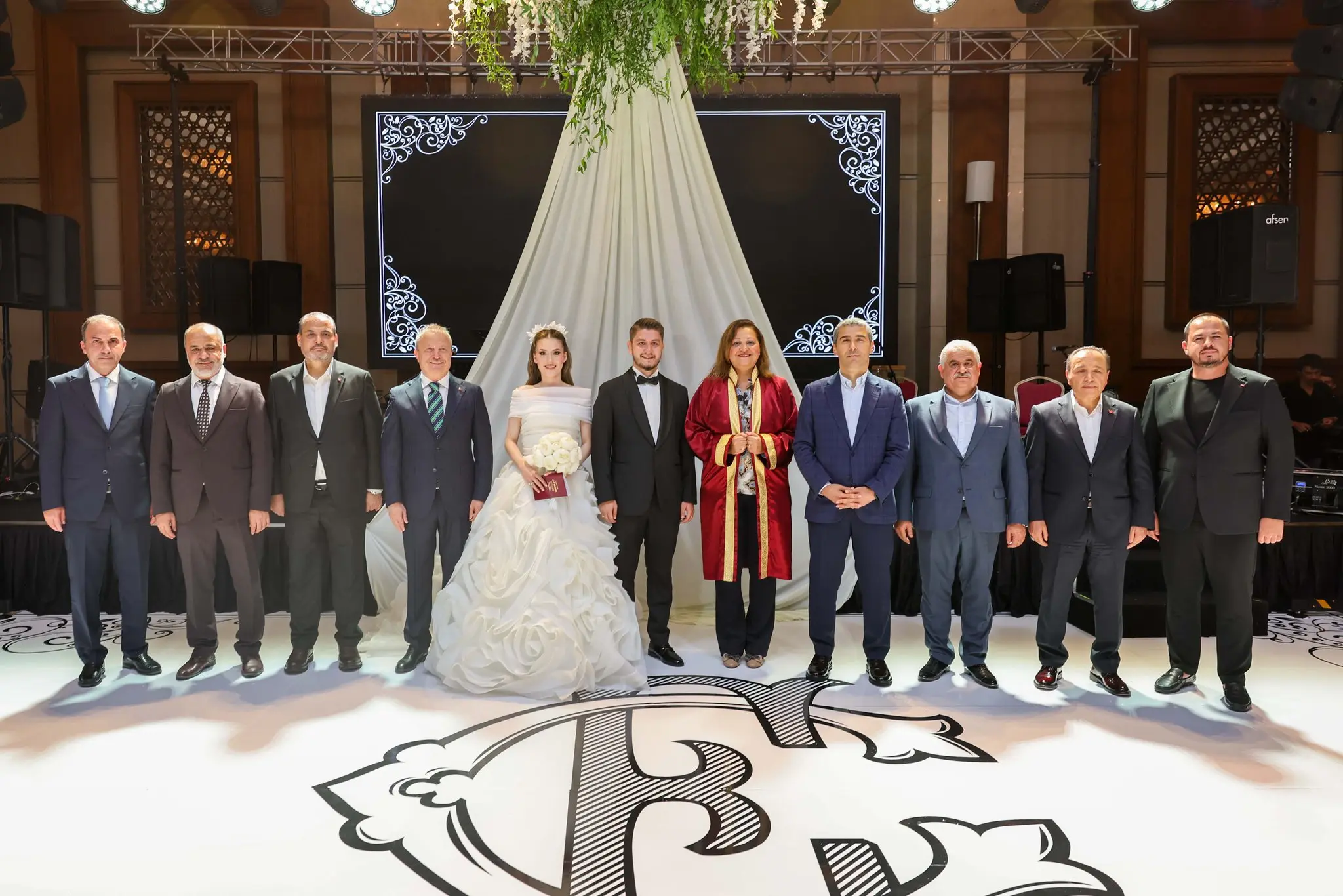 Hacer Ceylin Gökay ve Emirhan İşlek'in nikahı gerçekleşti