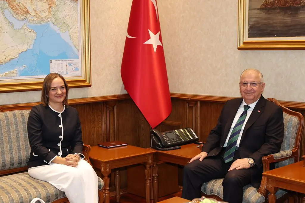 Yaşar Güler, Kongo Büyükelçisi Senem Güzel'i kabul etti