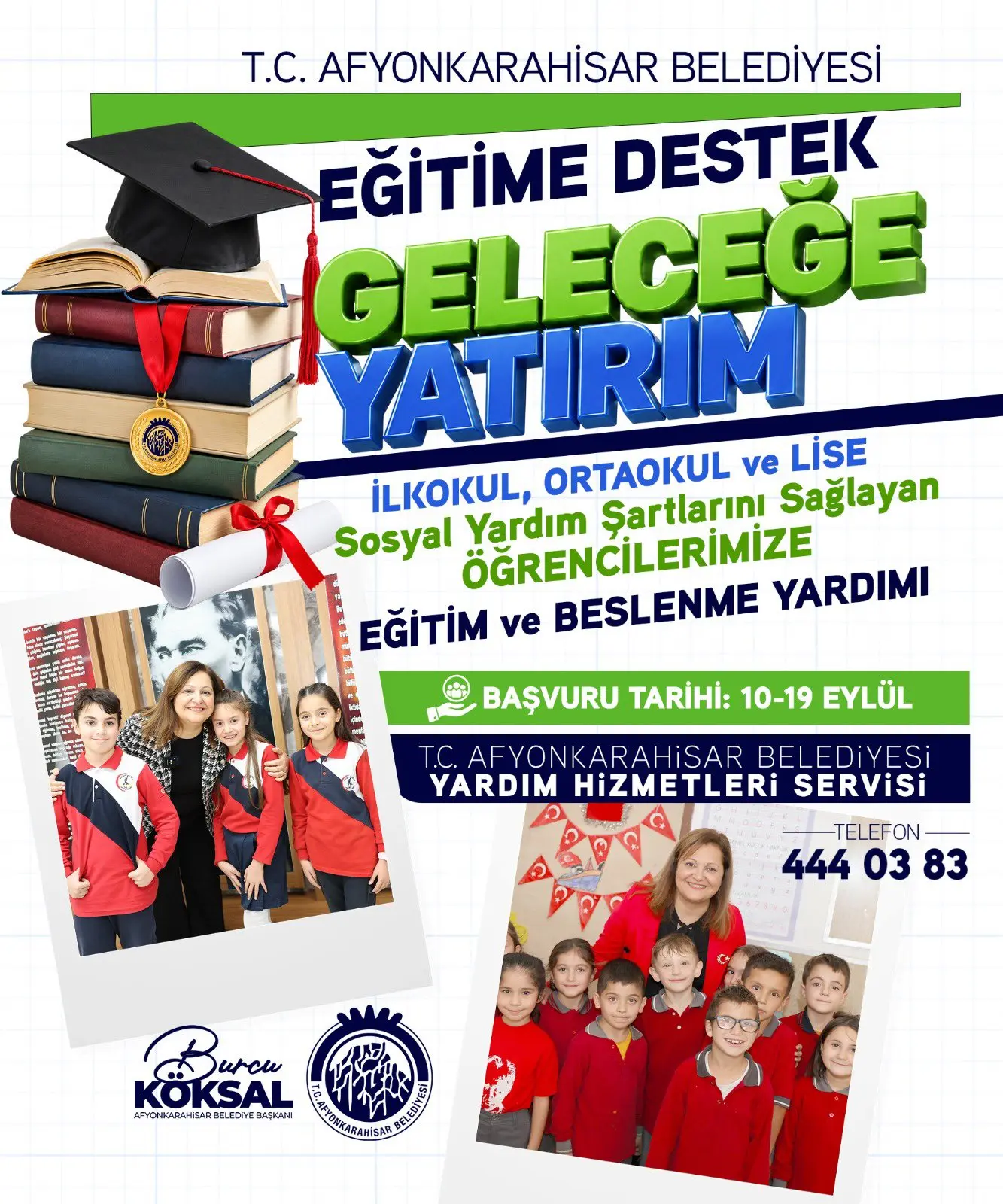 Eğitim ve Beslenme Yardımı Başvuruları Başlıyor