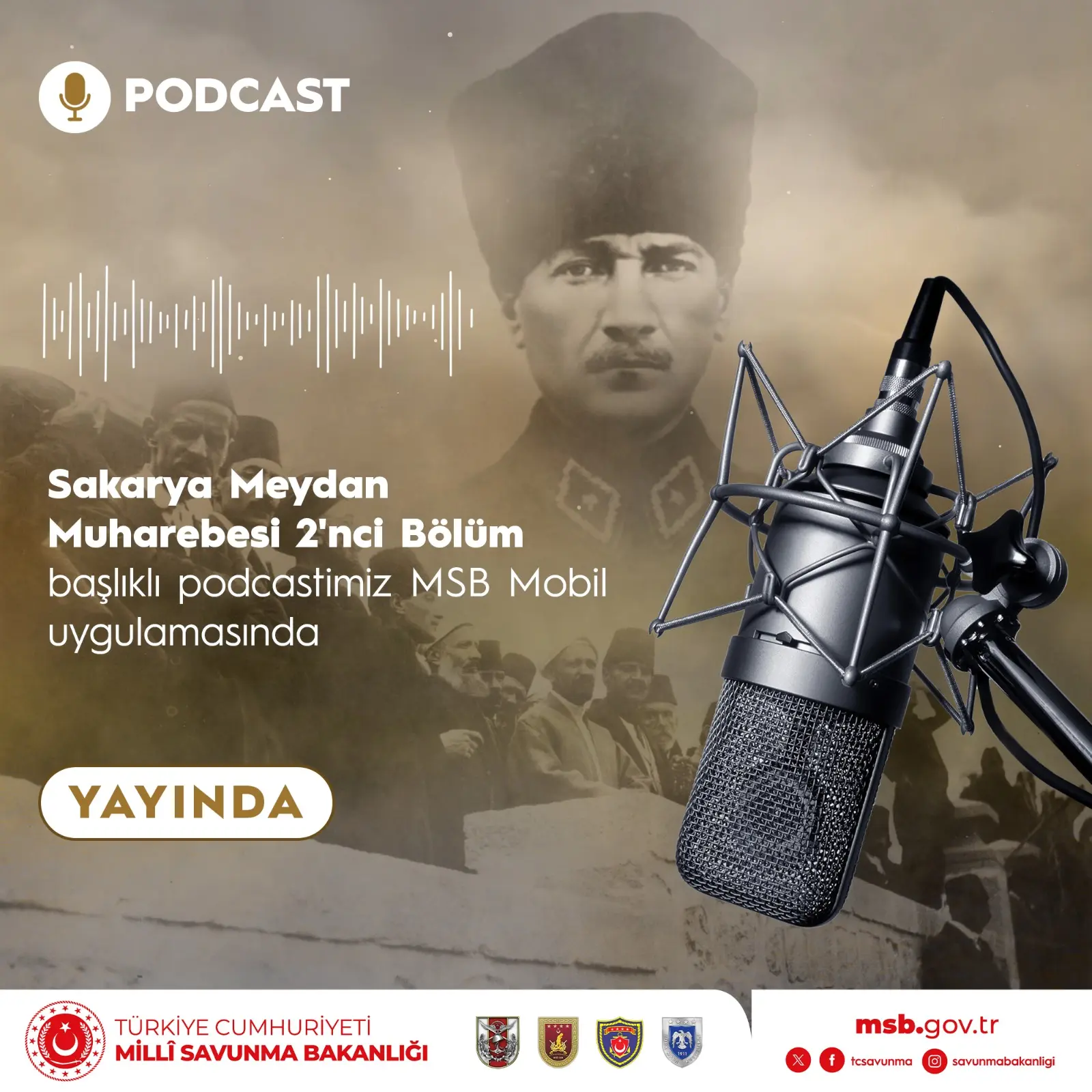 Sakarya Meydan Muharebesi üzerine yeni podcast yayımlandı