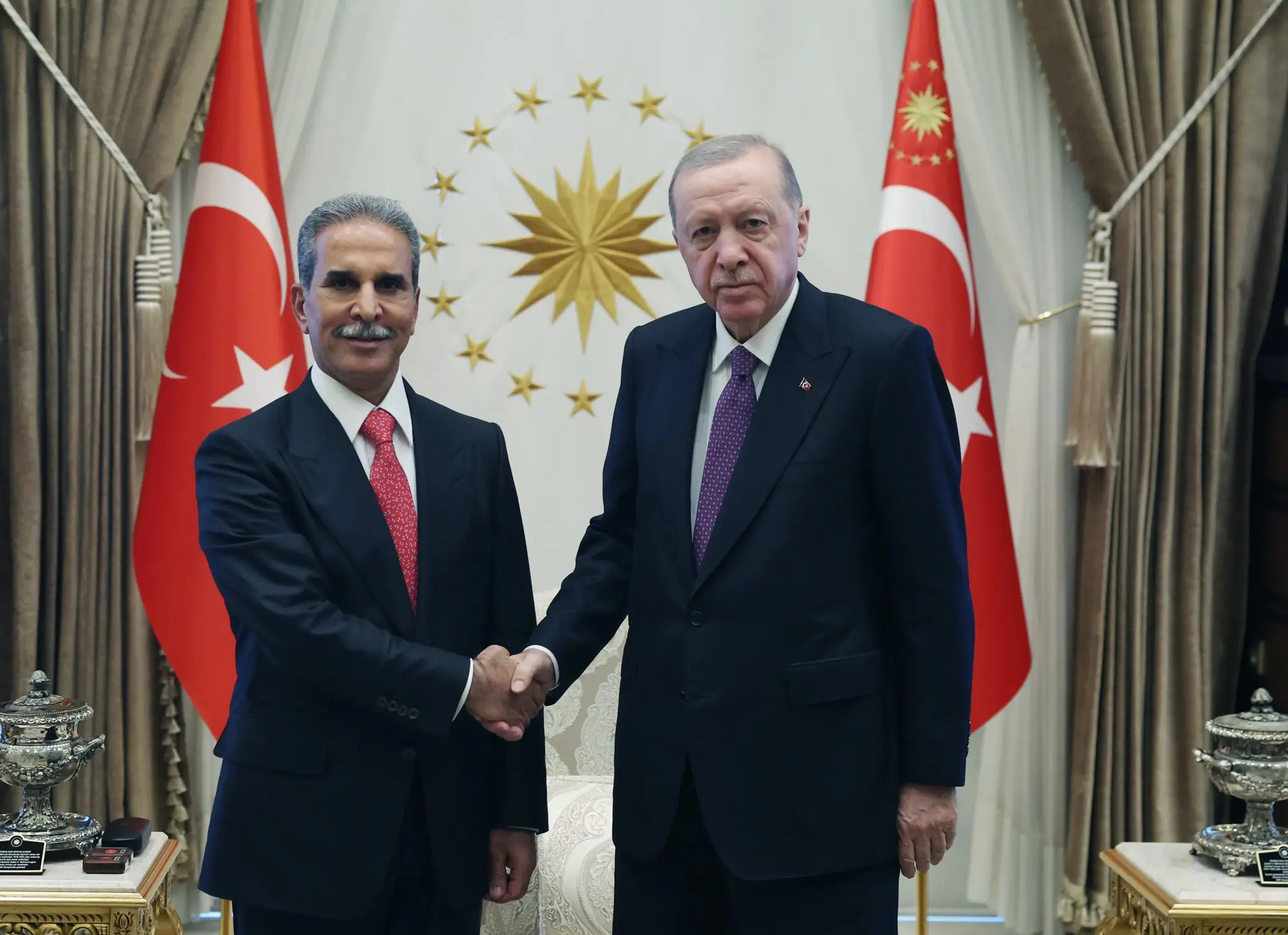 Cumhurbaşkanı Erdoğan, Irak Yüksek Yargı Başkanı'nı kabul etti