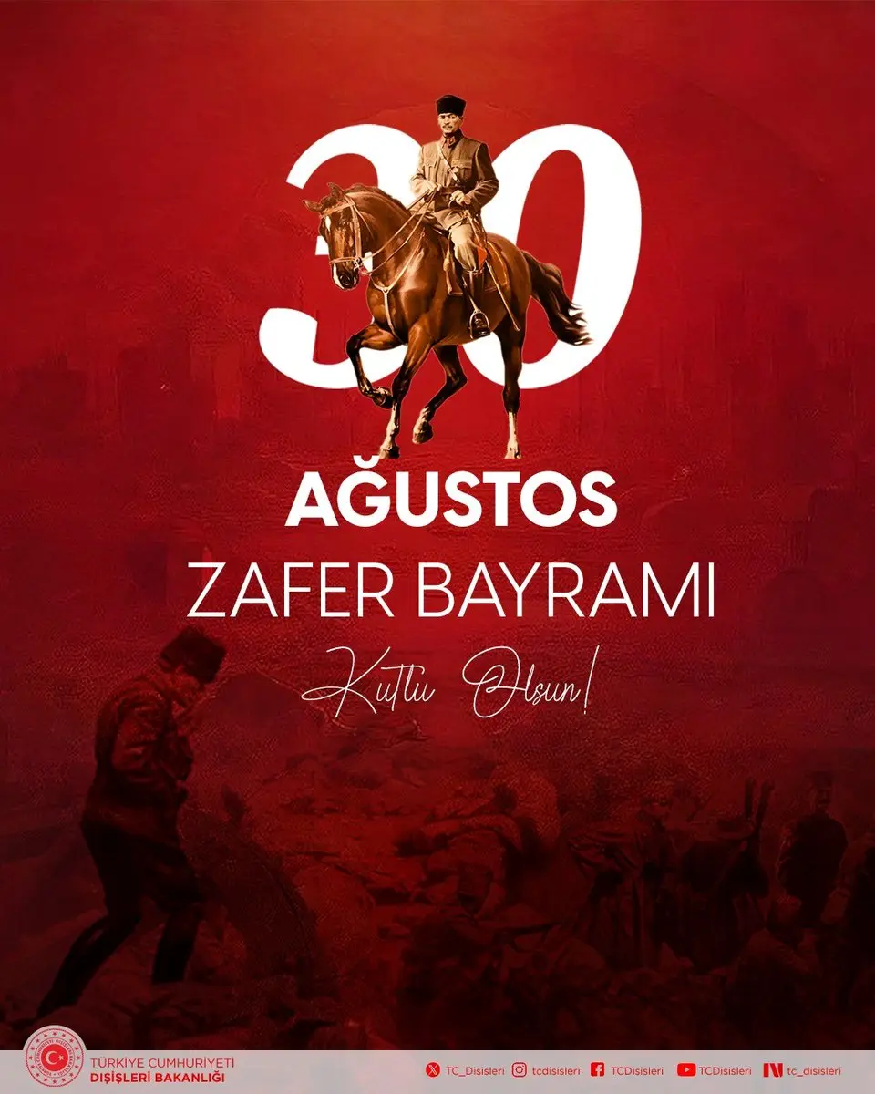 Büyük Taarruz Zaferi'nin 104. yılı kutlandı