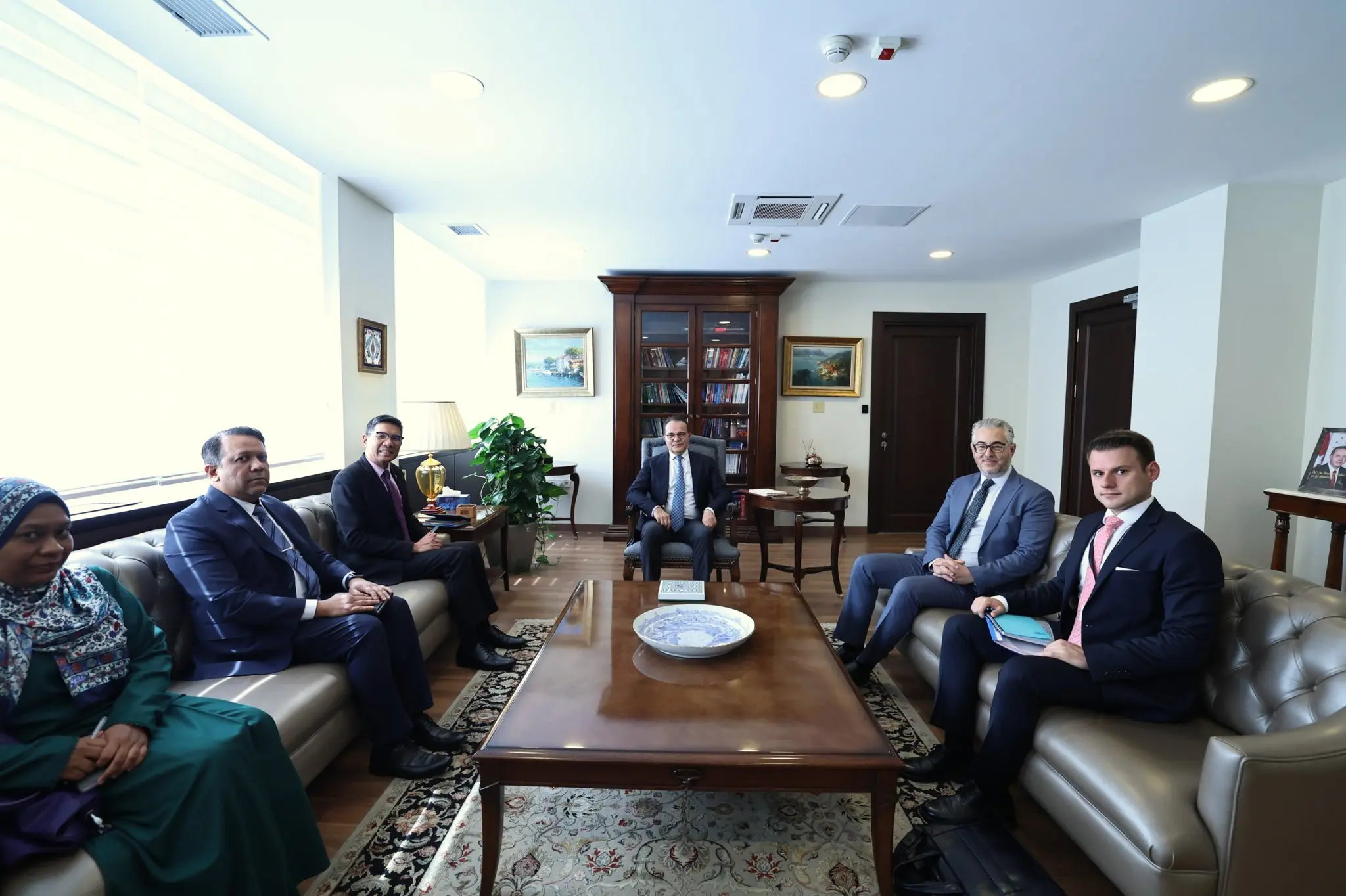 Deputy Minister Bozay, Malaysia's Ambassador Visits