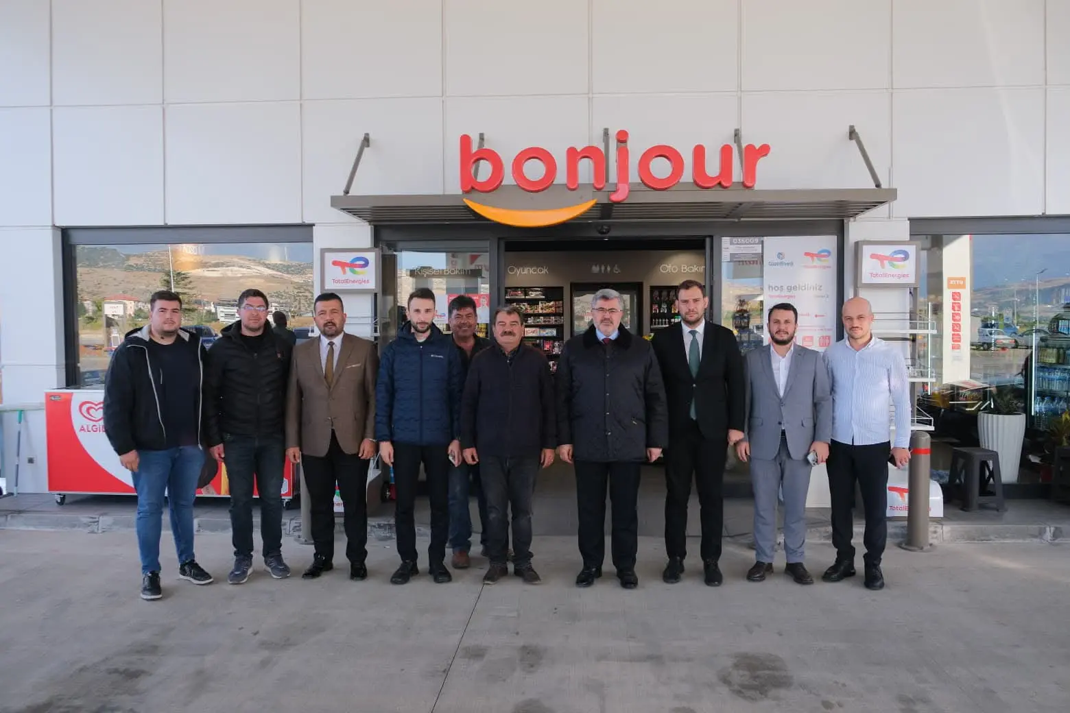 Dinar'daki Yeni Akaryakıt İstasyonu Ziyareti