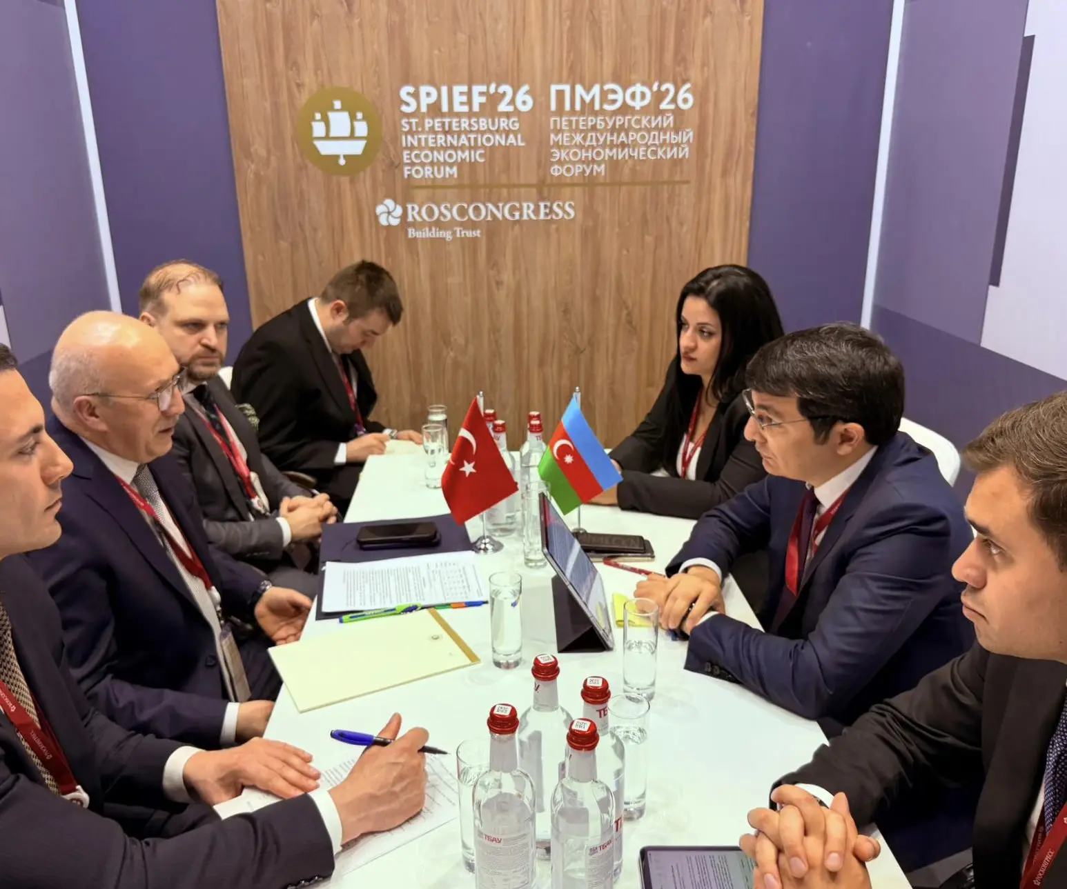 Ticaret Bakan Yardımcısı Uçarmak, St. Petersburg Forumuna Katıldı