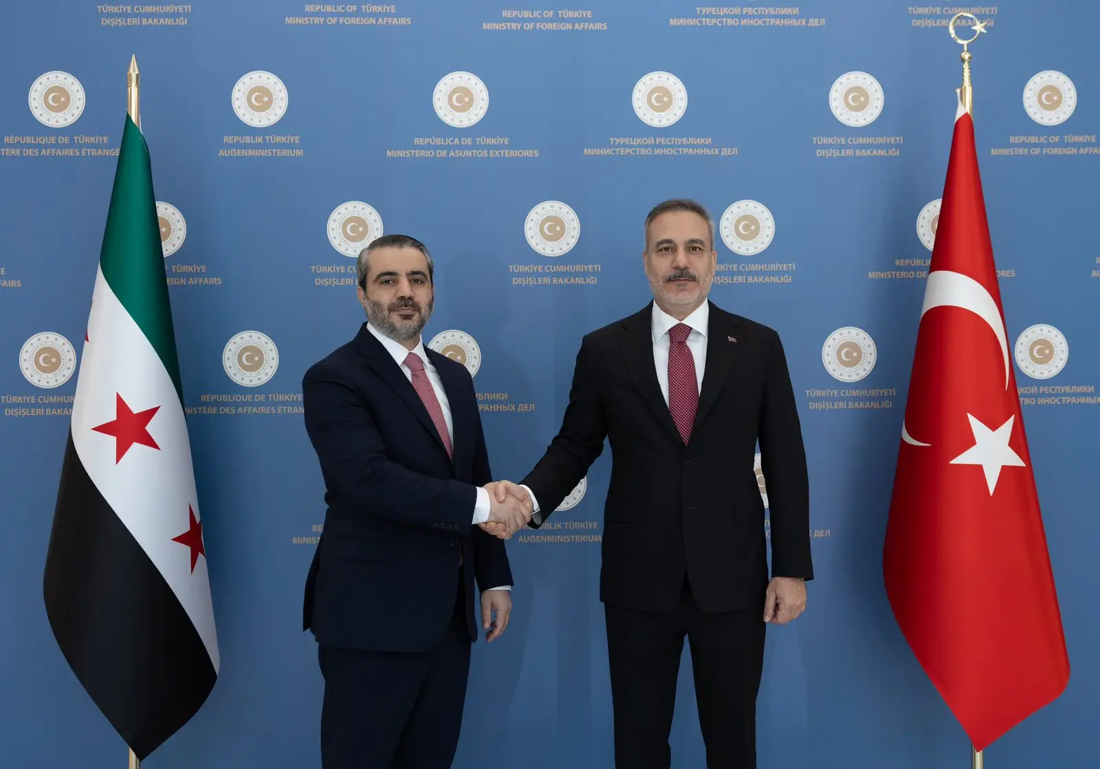 Hakan Fidan, Suriyeli Bakan ile Ankara'da buluştu