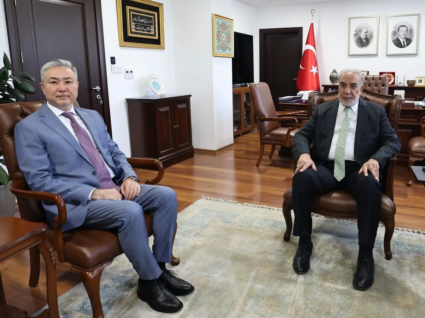 Türkiye ve Kazakistan ilişkileri ele alındı