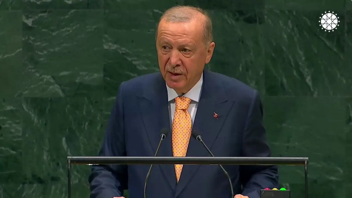 Erdoğan, BM Genel Kurulu'nda adalet vurgusu yaptı