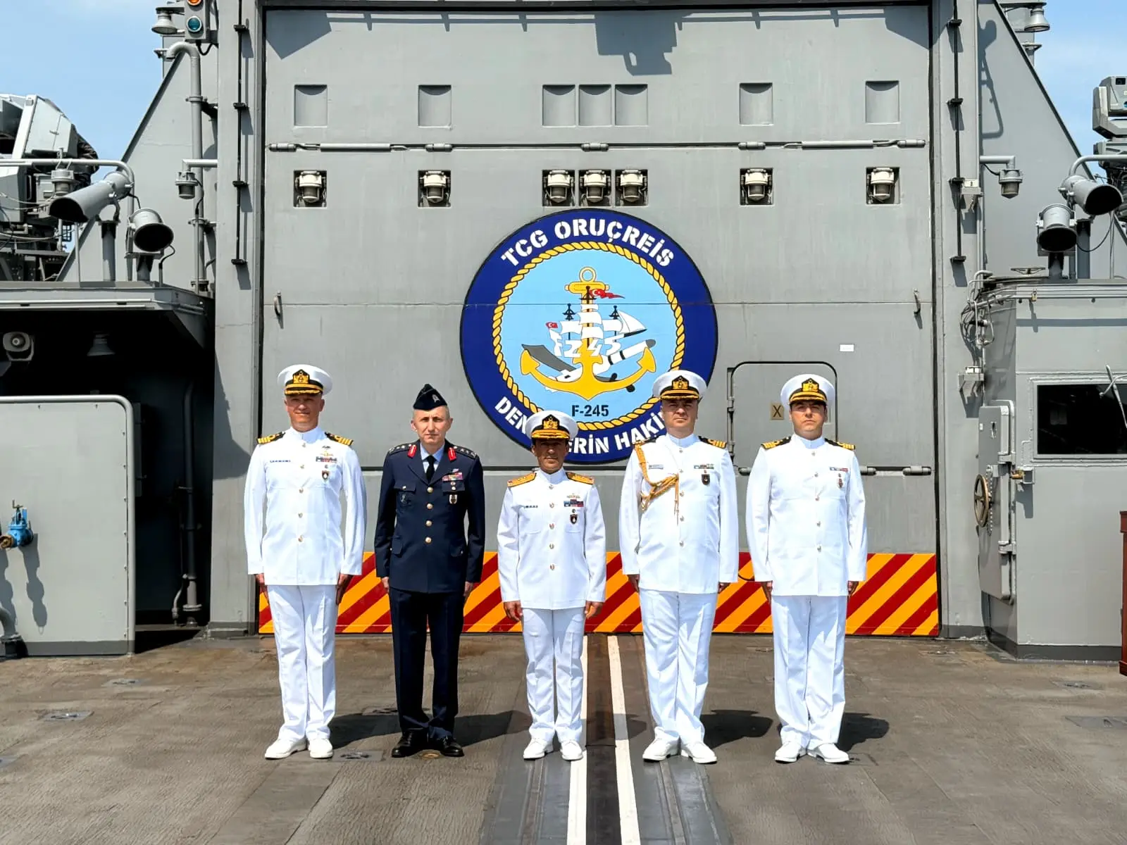 TCG Oruçreis, Norfolk Donanma Üssü'nü Ziyaret Etti