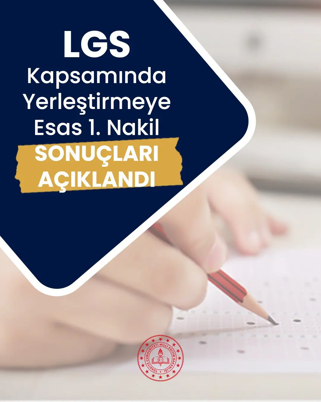 LGS Kapsamında İlk Yerleştirme Sonuçları Açıklandı