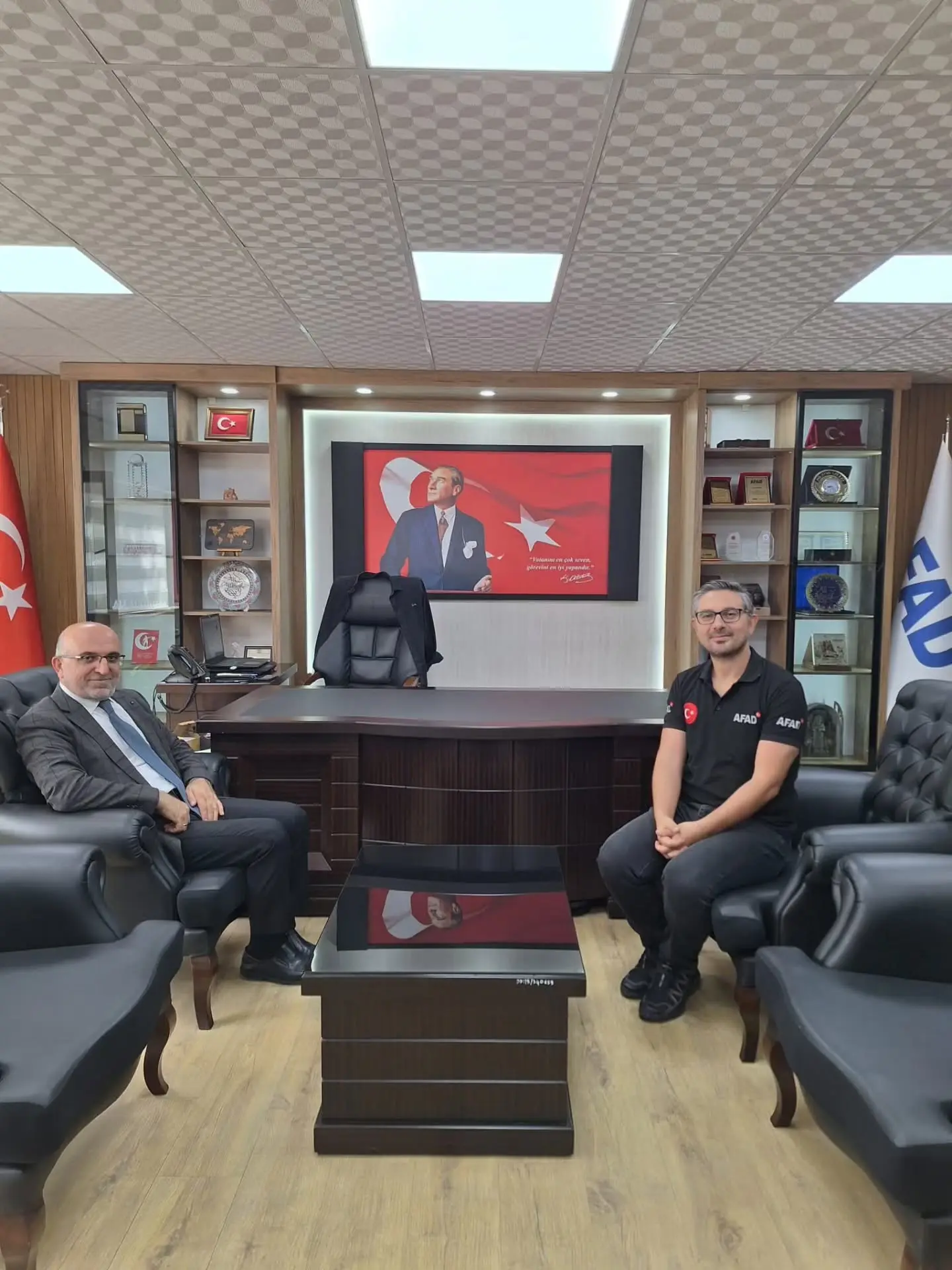 İl Müftüsü İmamoğlu'ndan Veda Ziyareti