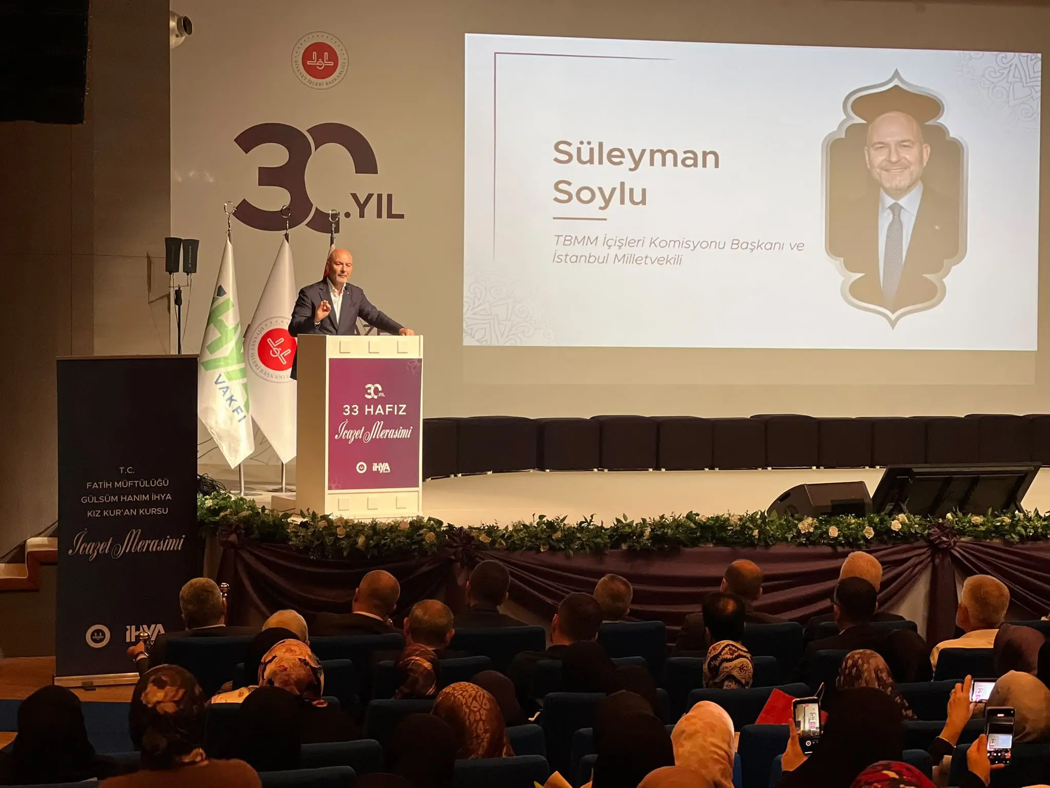 Kur’an Kursu'nda 33 Hafız İcazet Töreni