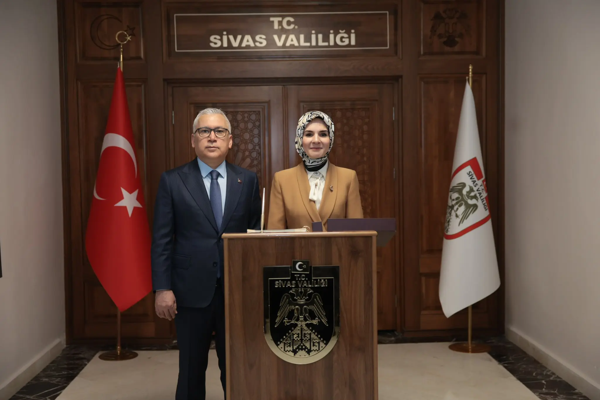 Bakan Mahinur Özdemir Göktaş Sivas'ta